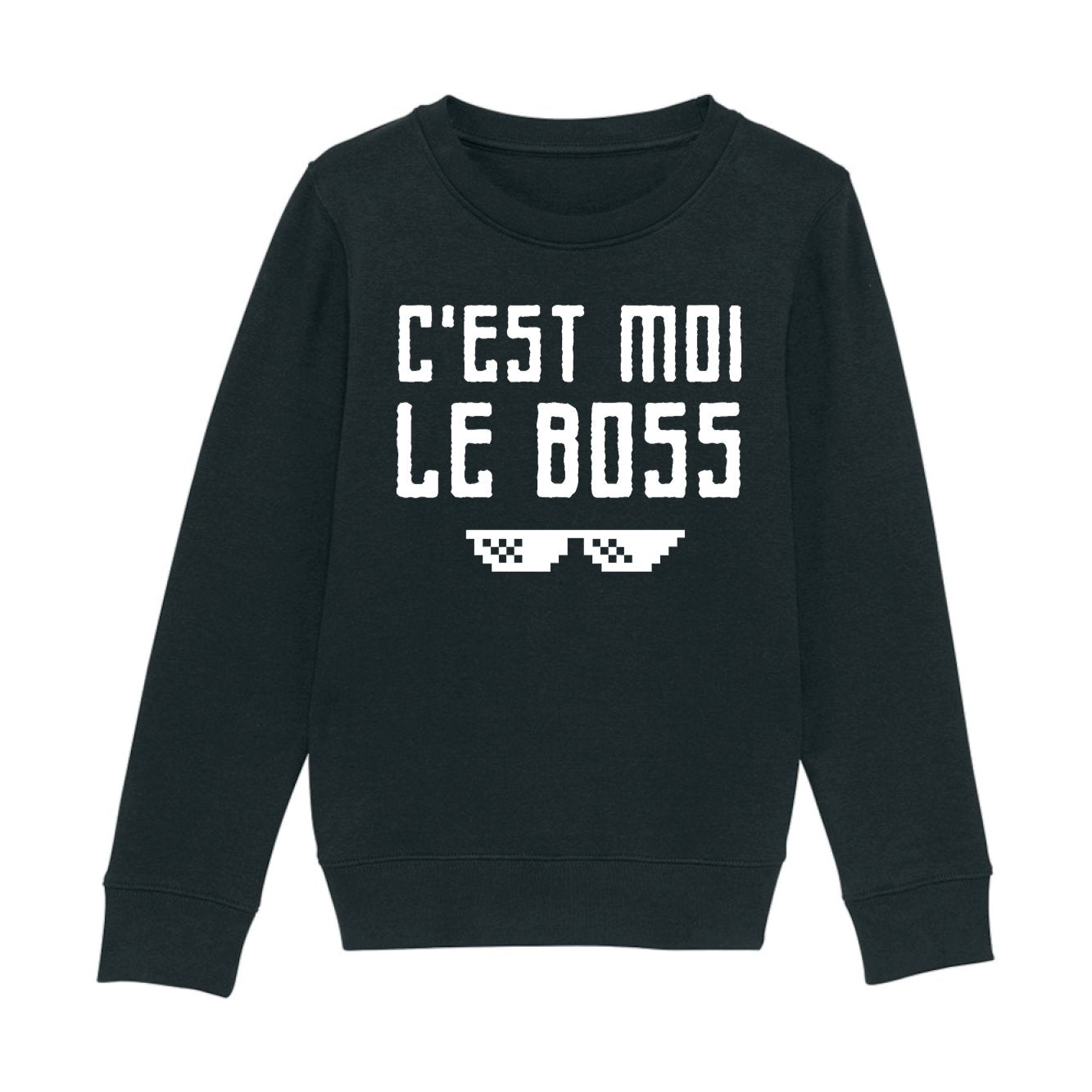 Sweat Enfant C'est moi le boss