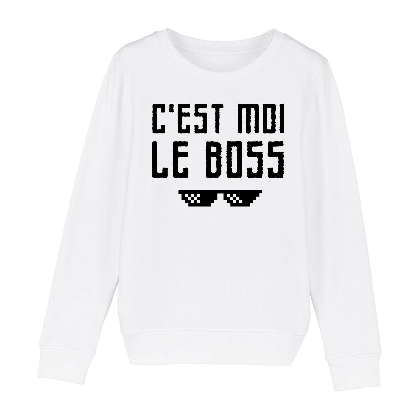 Sweat Enfant C'est moi le boss