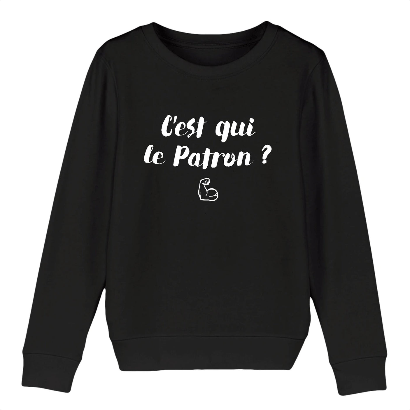 Sweat Enfant C'est qui le patron