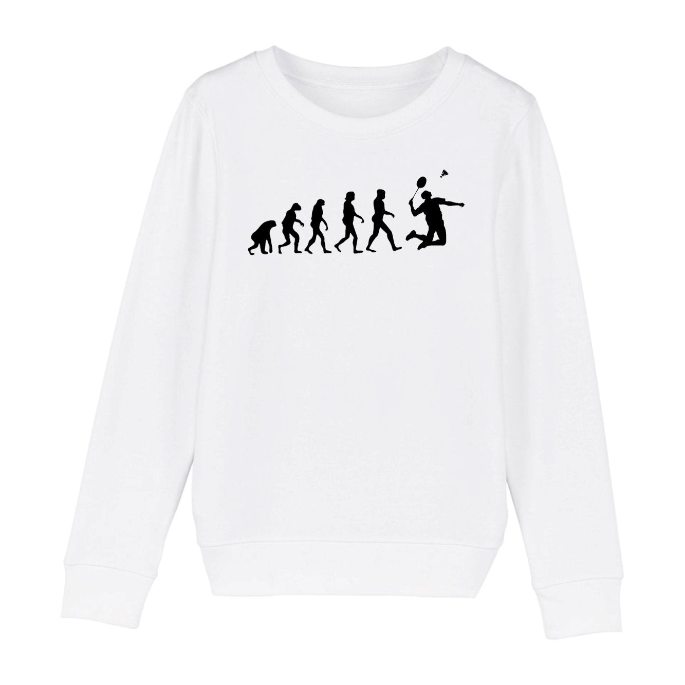 Sweat Enfant Évolution badminton