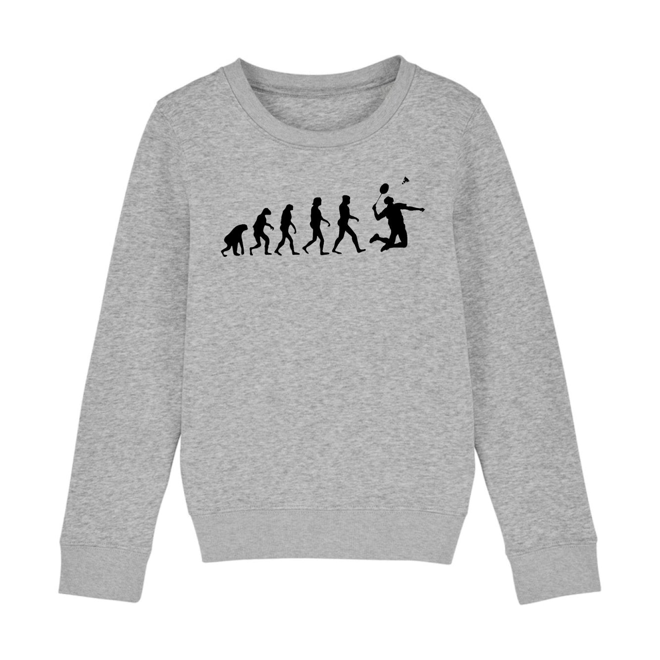 Sweat Enfant Évolution badminton