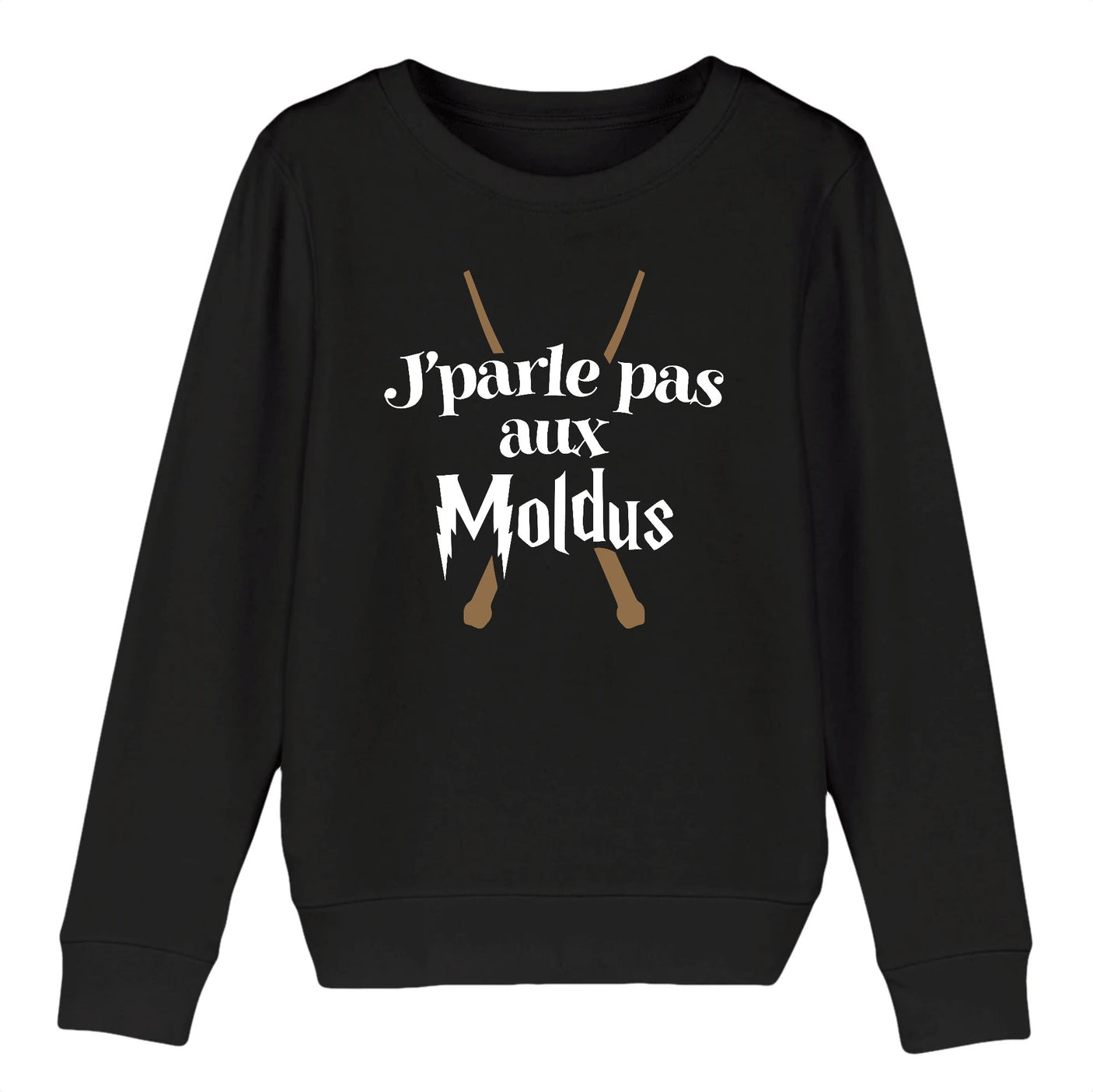 Sweat Enfant J'parle pas aux Moldus