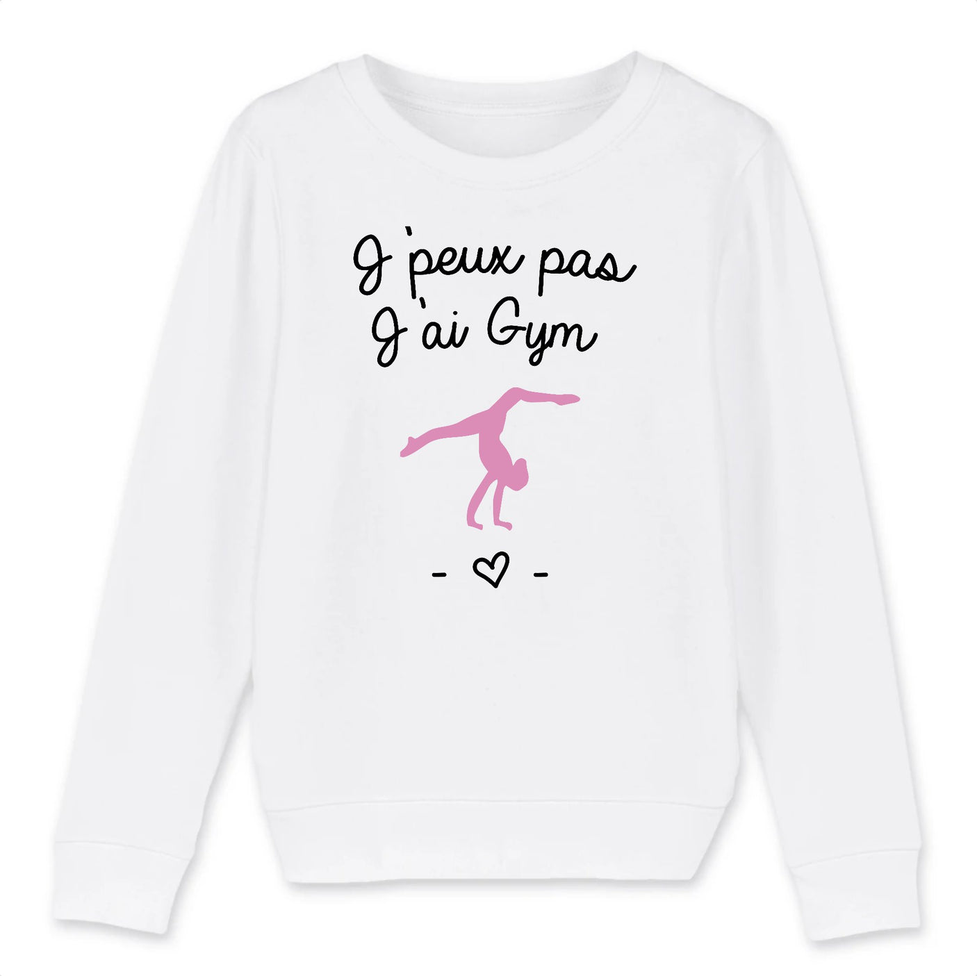 Sweat Enfant J'peux pas j'ai gym