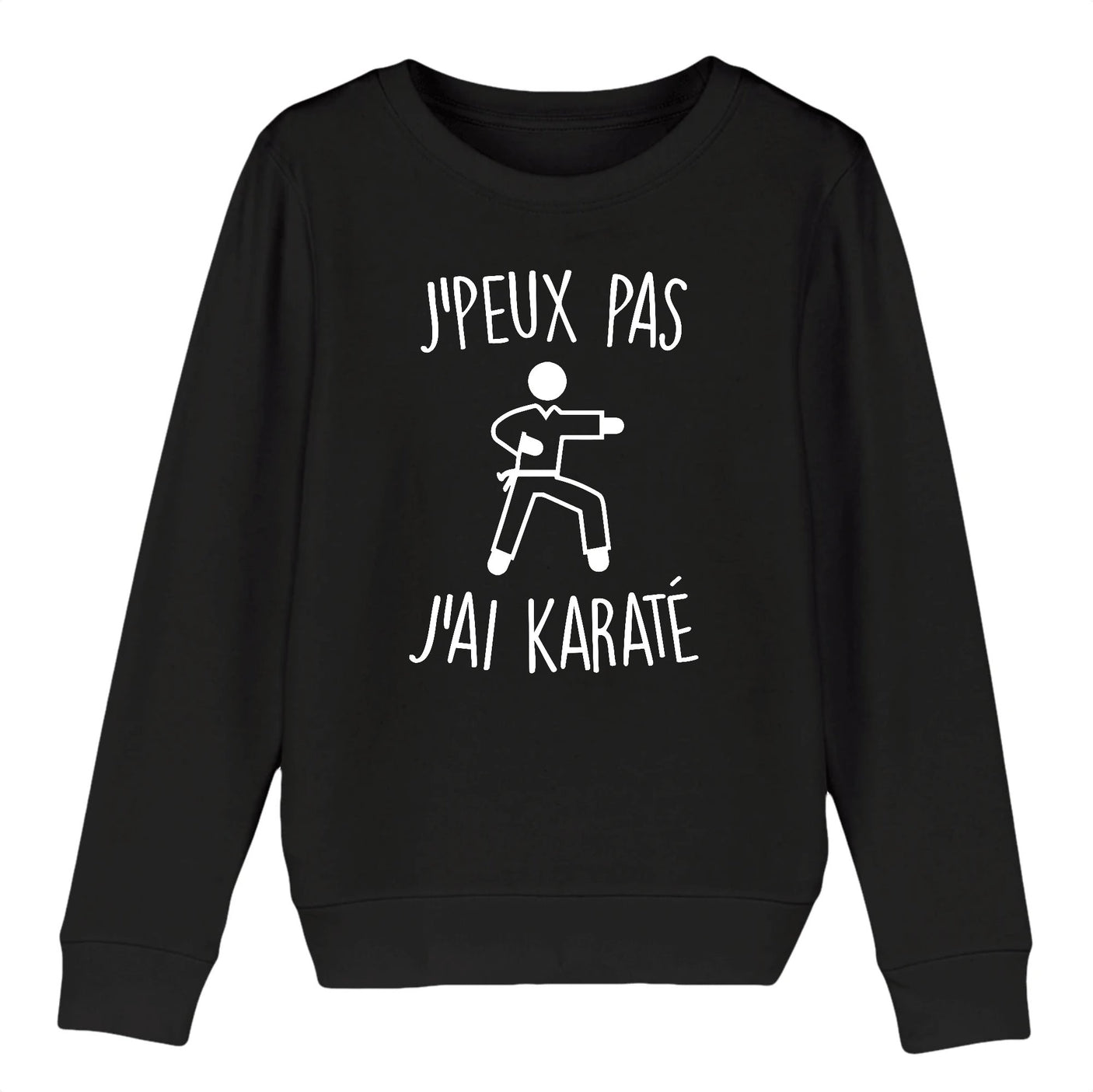 Sweat Enfant J'peux pas j'ai karaté