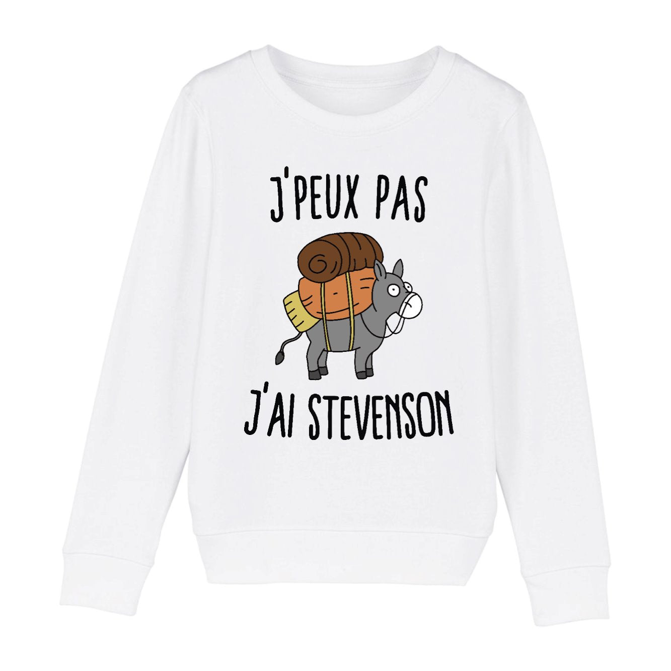 Sweat Enfant J'peux pas j'ai Stevenson