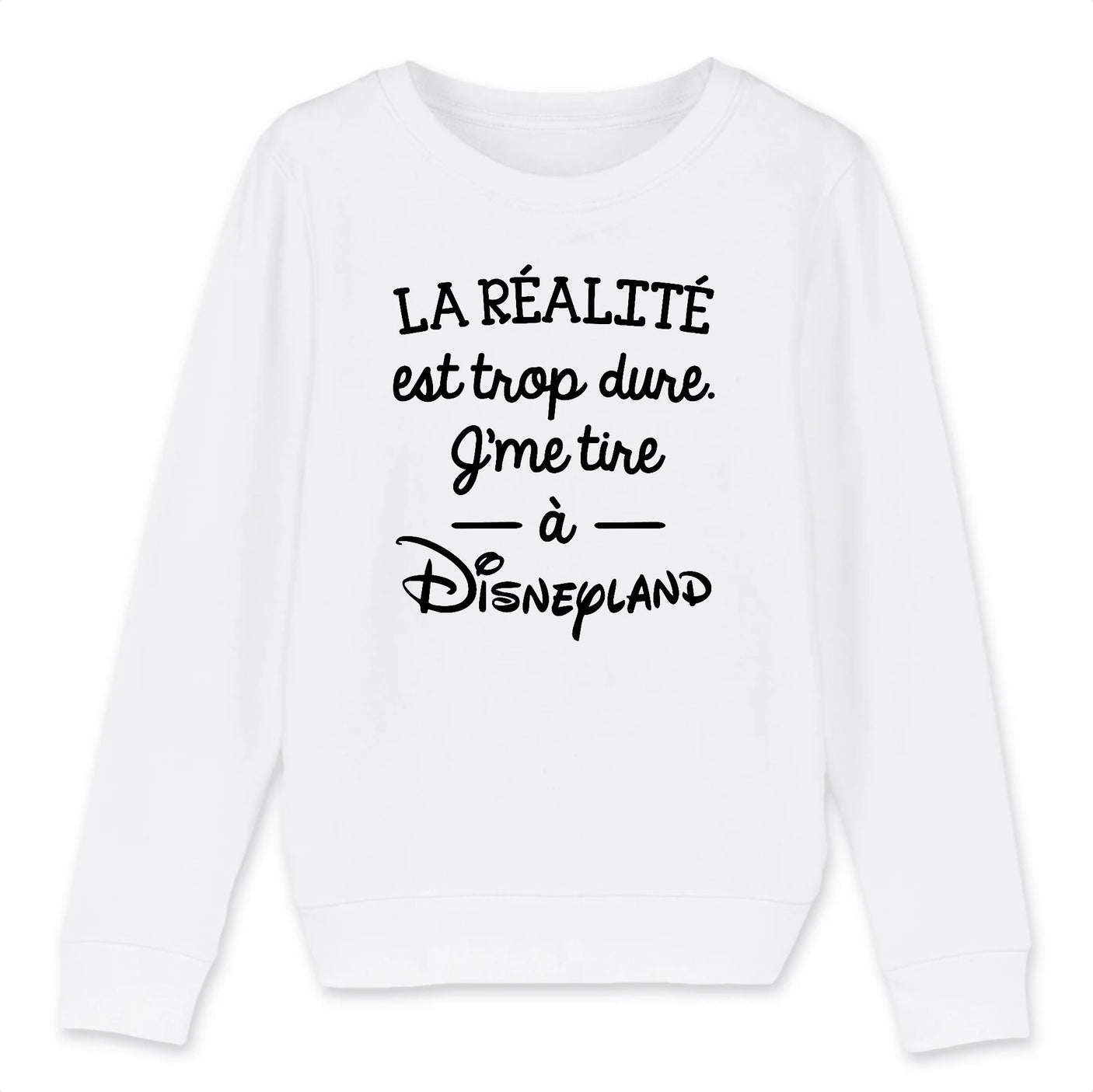 Sweat Enfant La réalité est trop dure