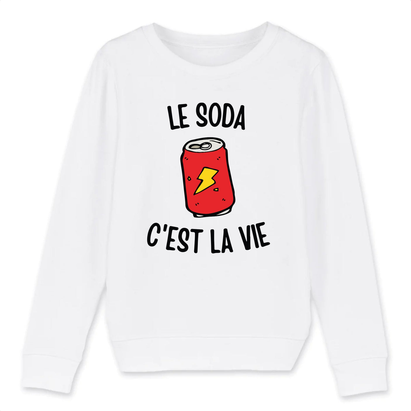 Sweat Enfant Le soda c'est la vie