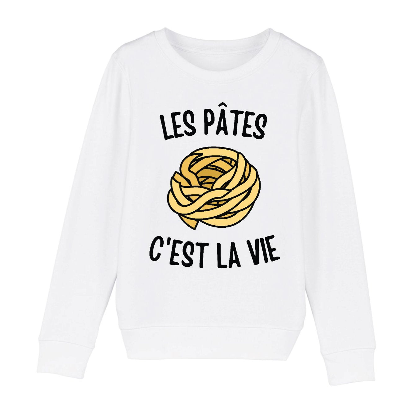 Sweat Enfant Les pâtes c'est la vie