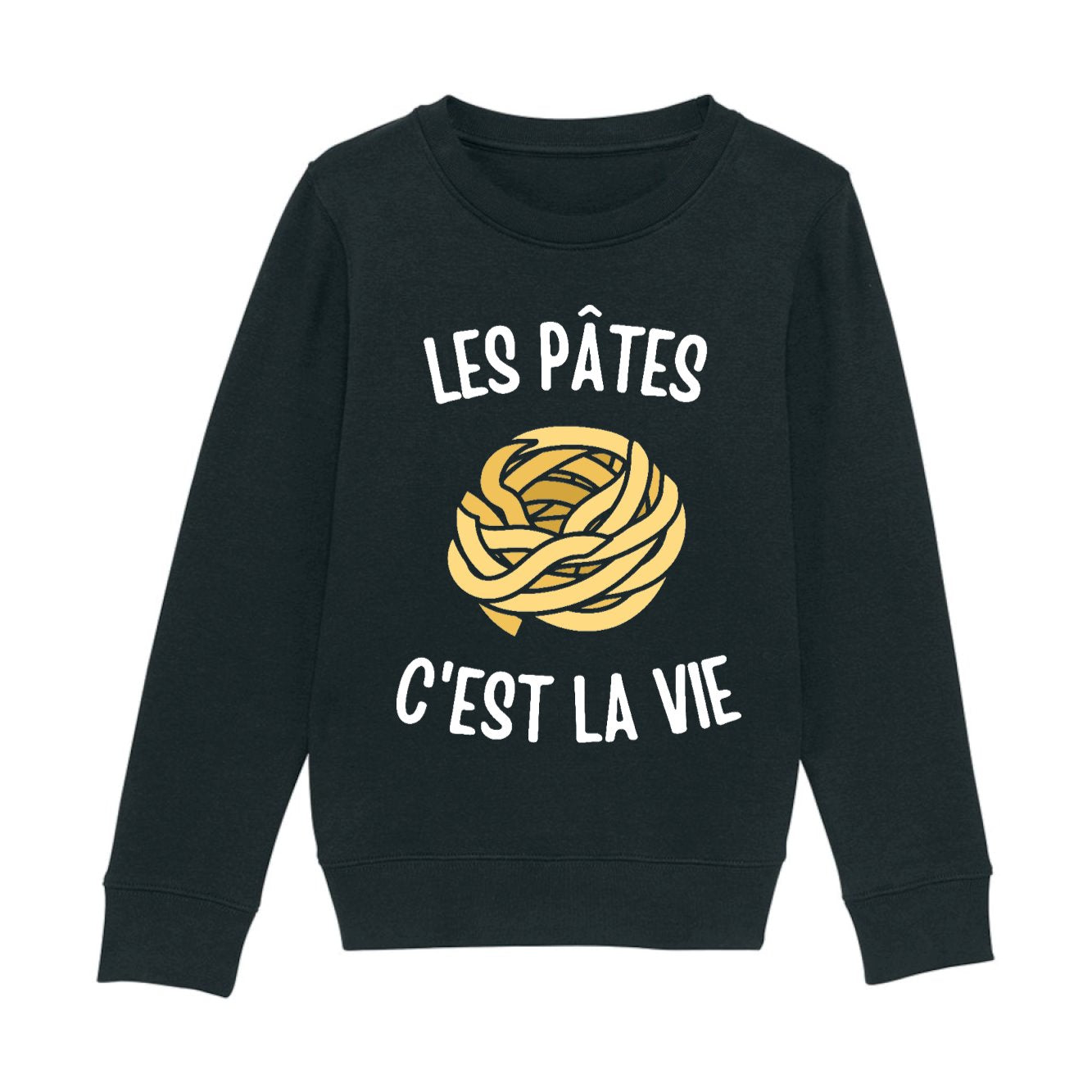 Sweat Enfant Les pâtes c'est la vie