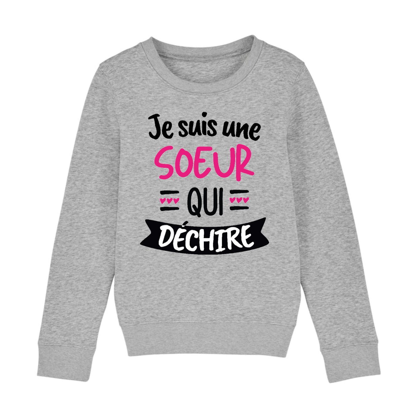 Sweat Enfant Soeur qui déchire