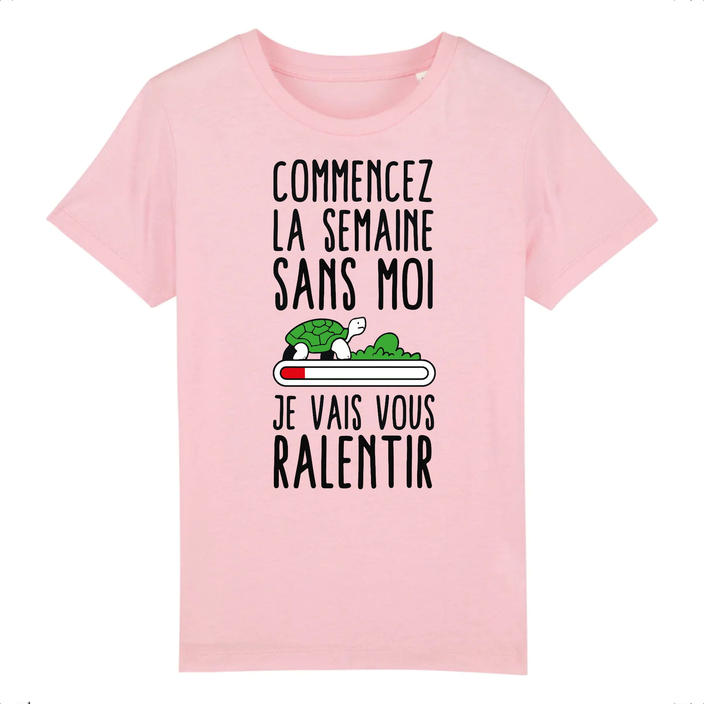 T-Shirt Enfant Commencez la semaine sans moi