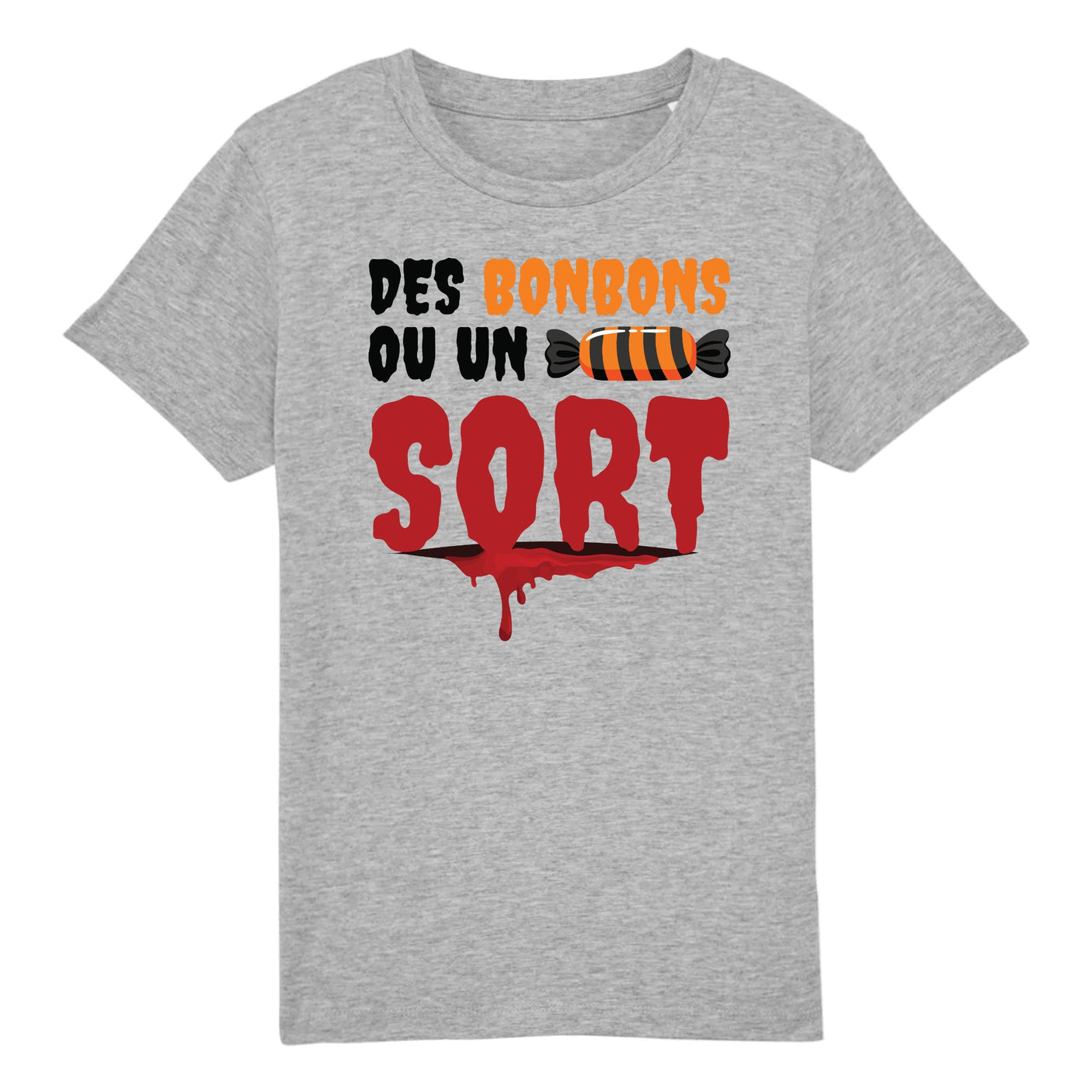 T-Shirt Enfant Des bonbons ou un sort