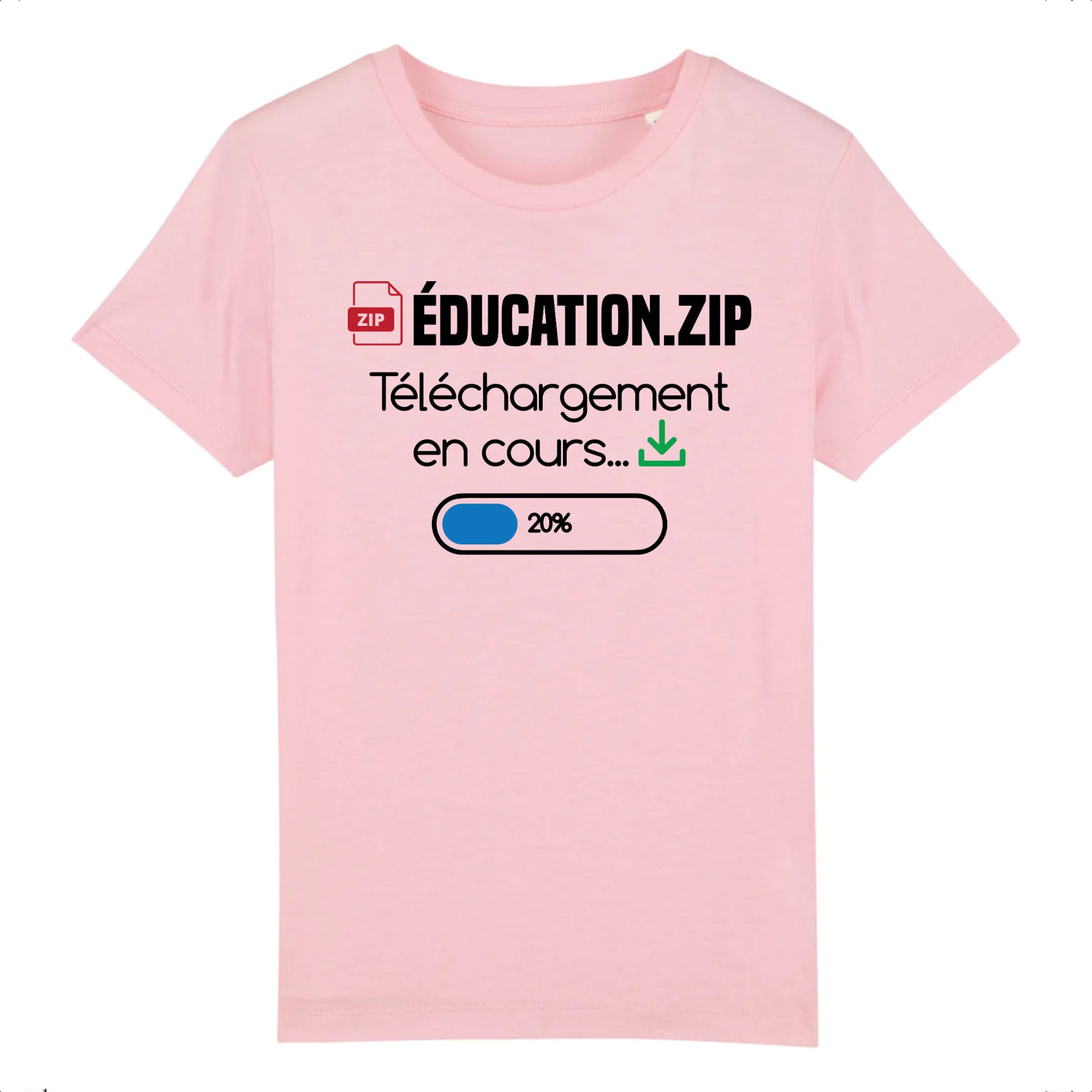 T-Shirt Enfant Éducation téléchargement en cours