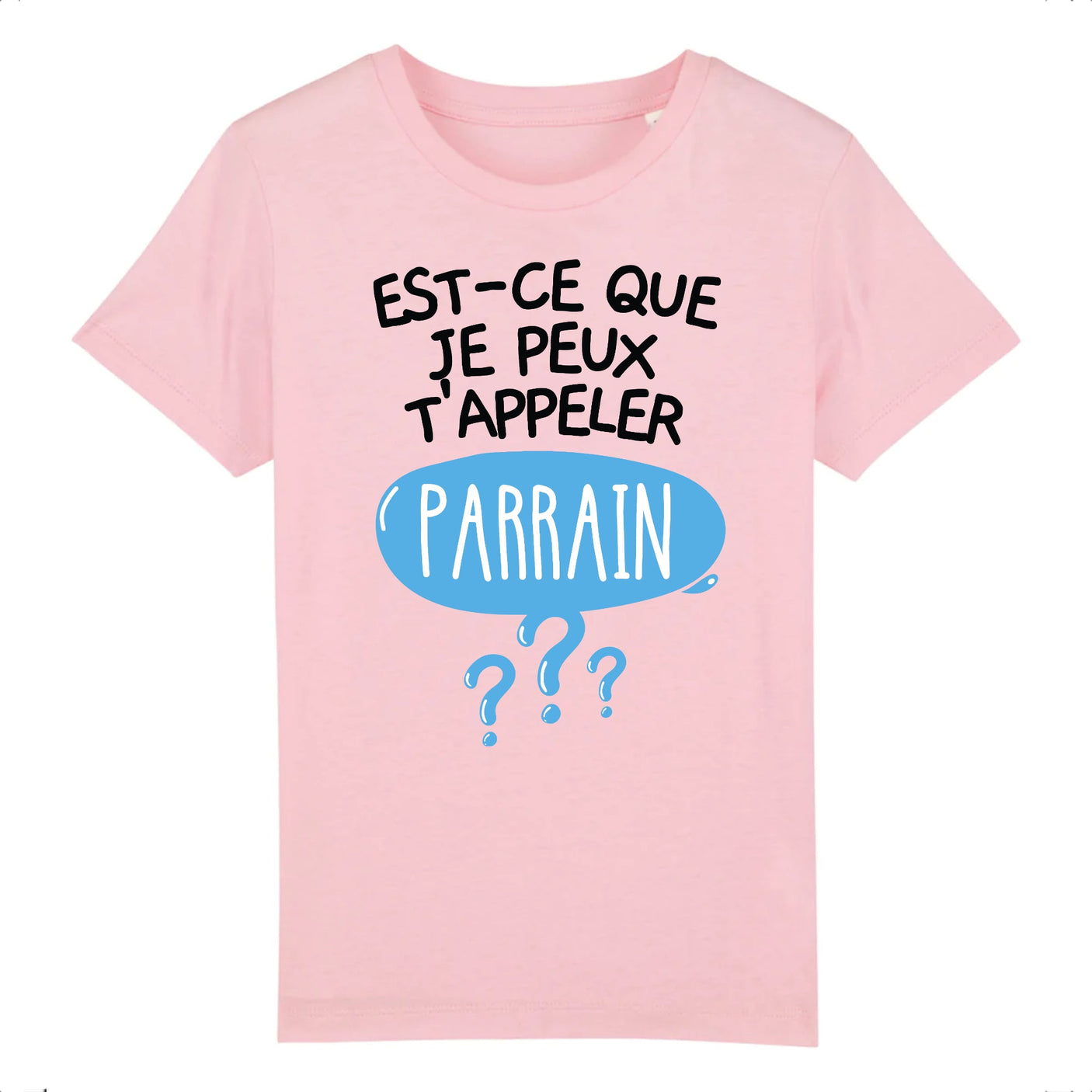 T-Shirt Enfant Est-ce que je peux t'appeler parrain