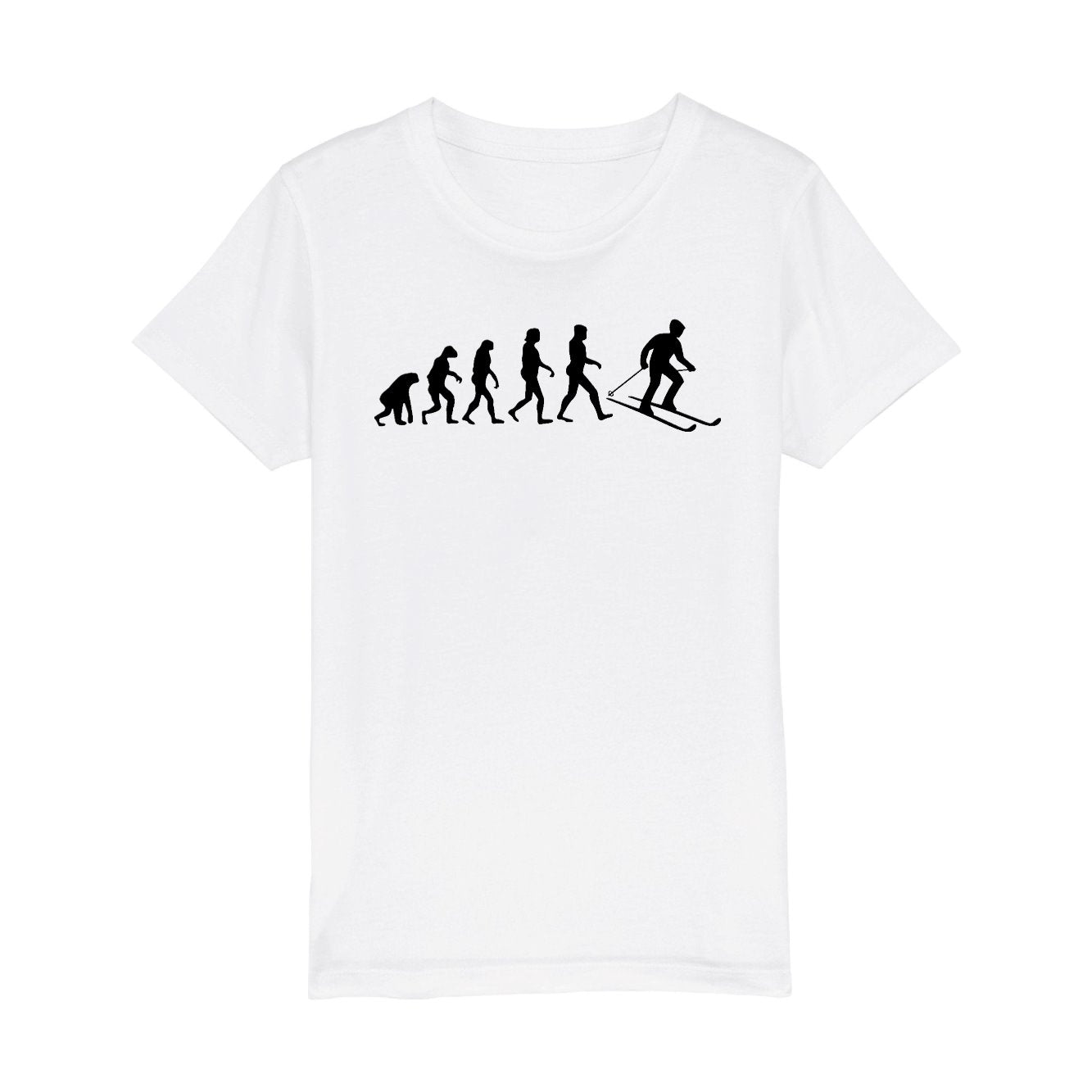 T-Shirt Enfant Évolution ski