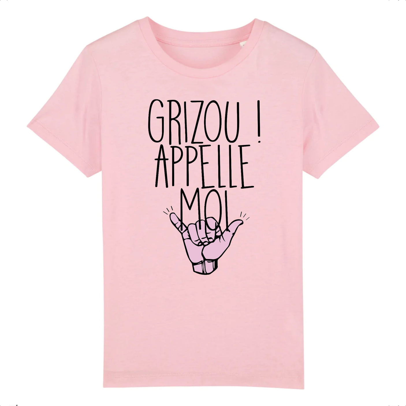 T-Shirt Enfant Grizou appelle moi
