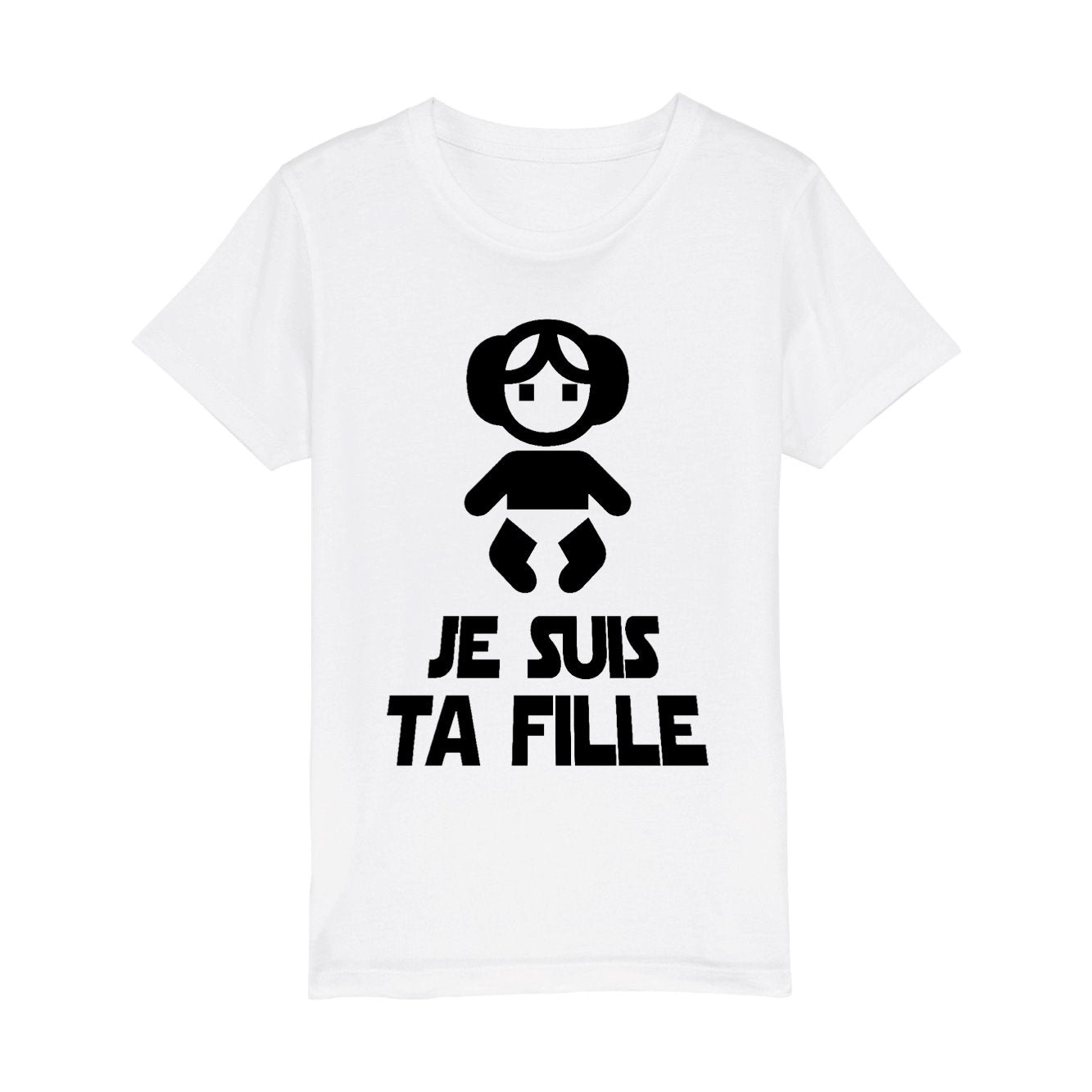T-Shirt Enfant Je suis ta fille