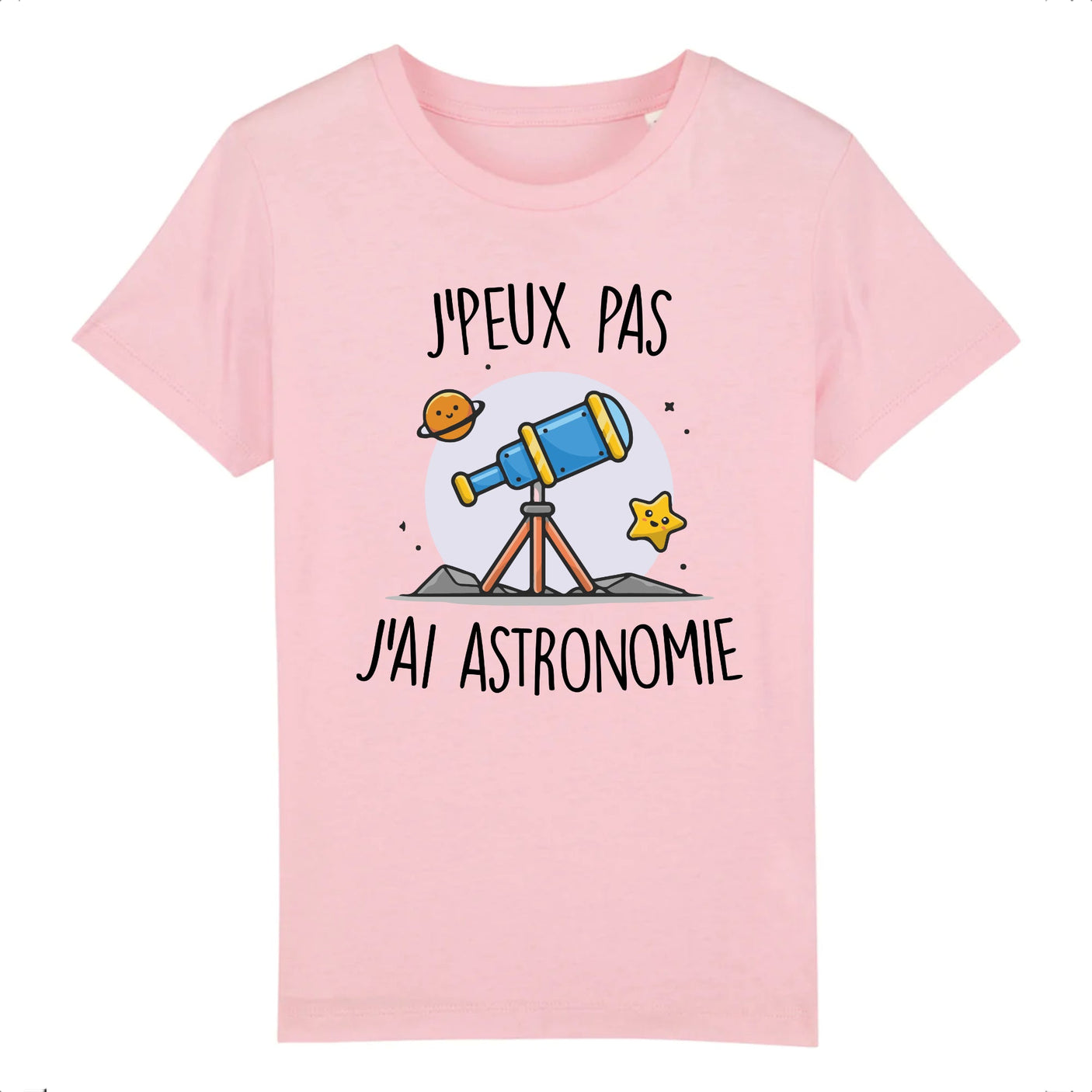 T-Shirt Enfant J'peux pas j'ai astronomie