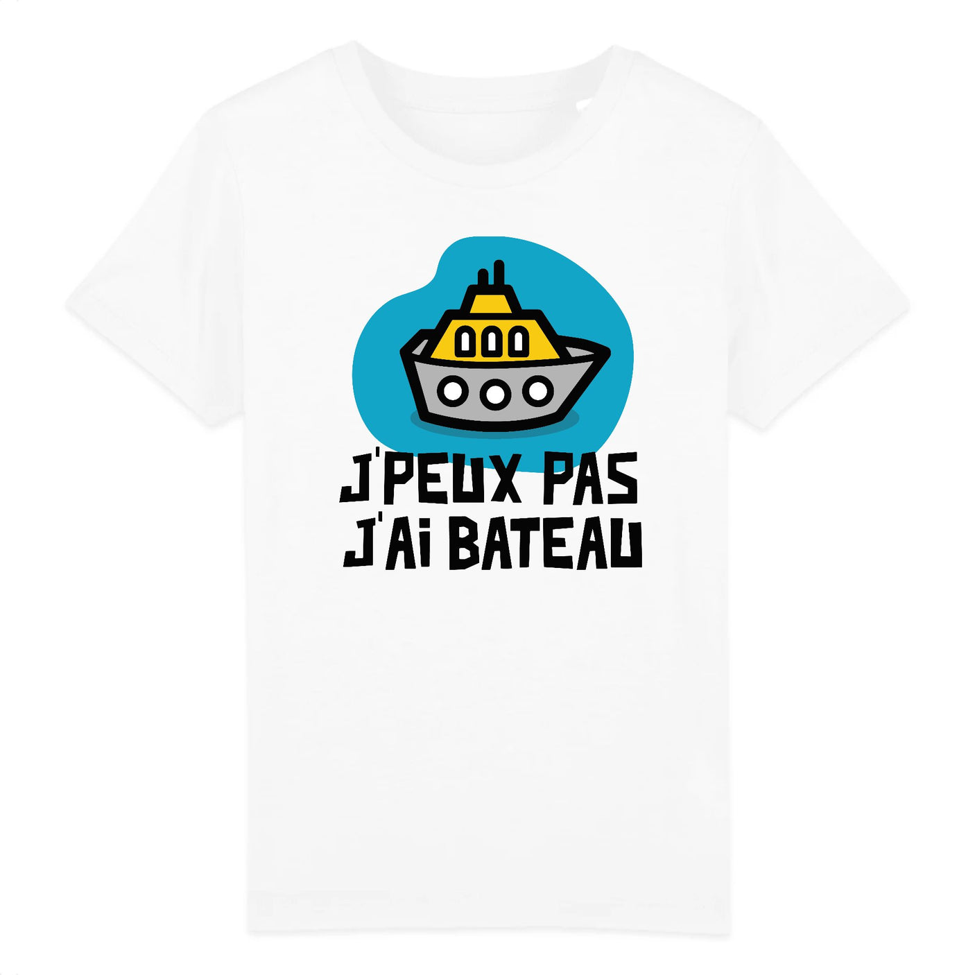 T-Shirt Enfant J'peux pas j'ai bateau