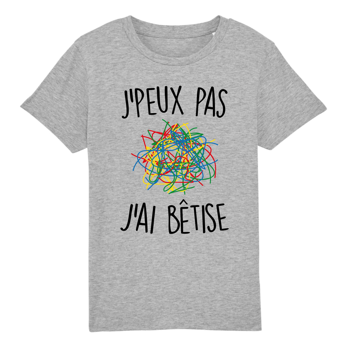 T-Shirt Enfant J'peux pas j'ai bêtise