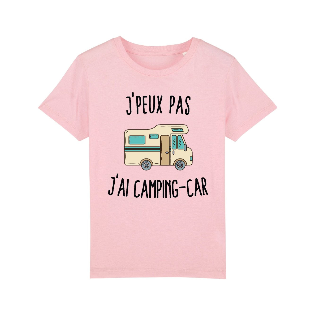 T-Shirt Enfant J'peux pas j'ai camping-car