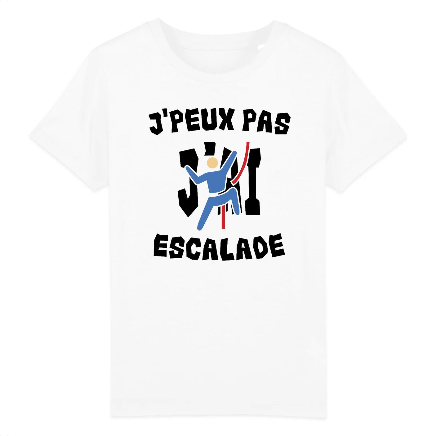 T-Shirt Enfant J'peux pas j'ai escalade