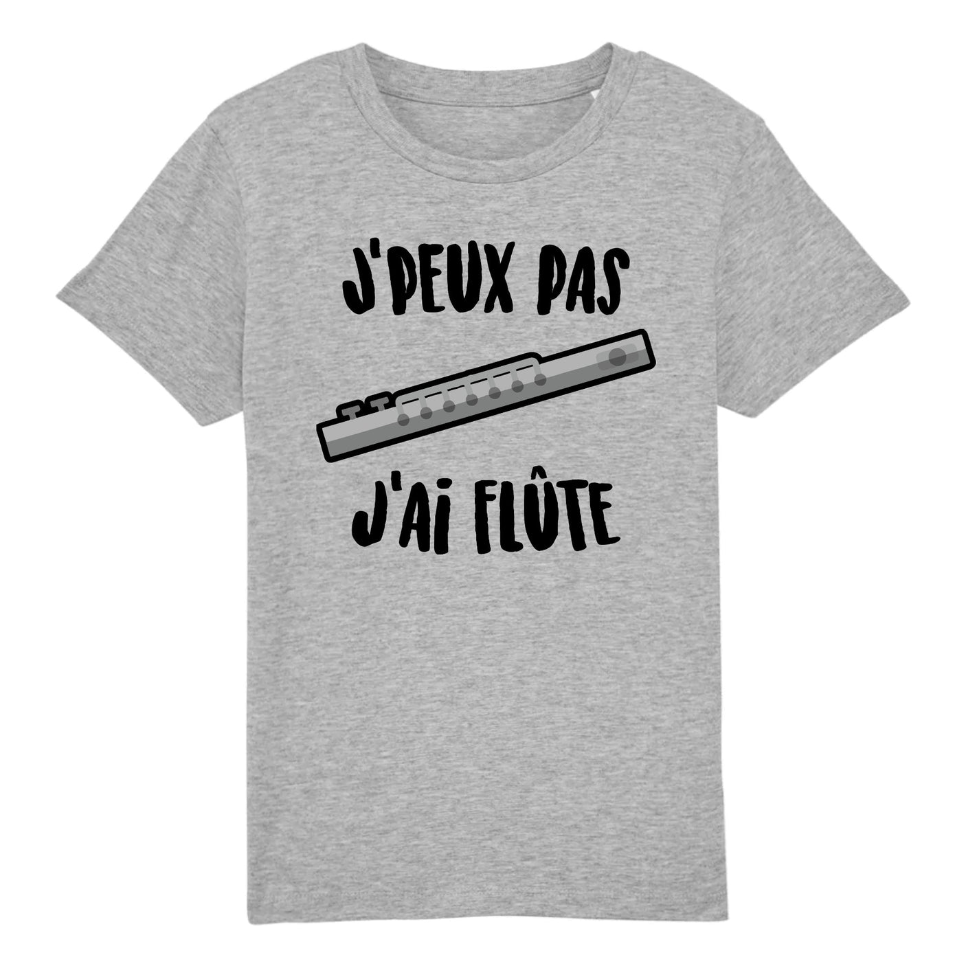 T-Shirt Enfant J'peux pas j'ai flûte