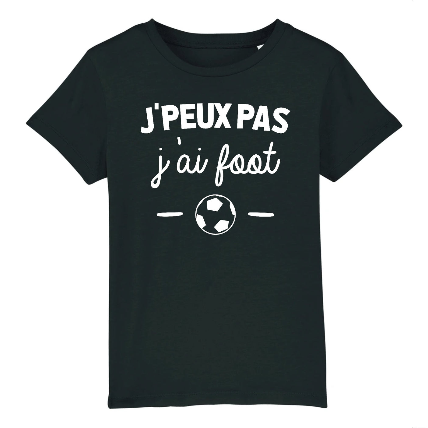 T-Shirt Enfant J'peux pas j'ai foot