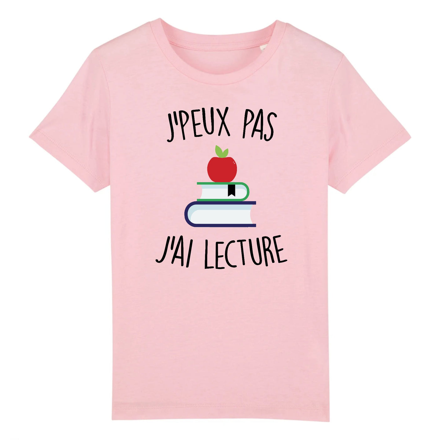 T-Shirt Enfant J'peux pas j'ai lecture