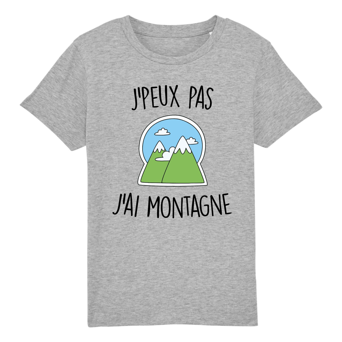 T-Shirt Enfant J'peux pas j'ai montagne