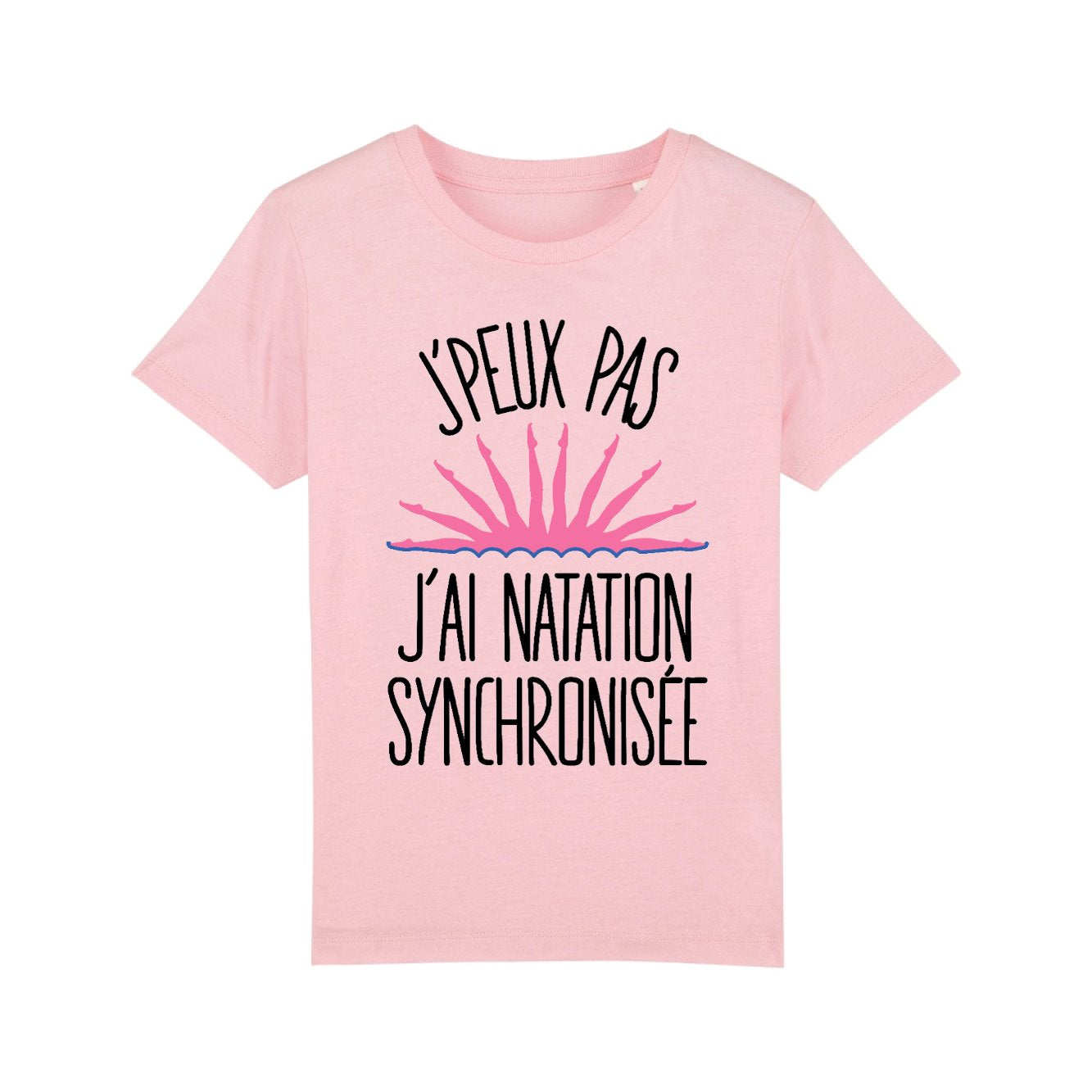 T-Shirt Enfant J'peux pas j'ai natation synchronisée