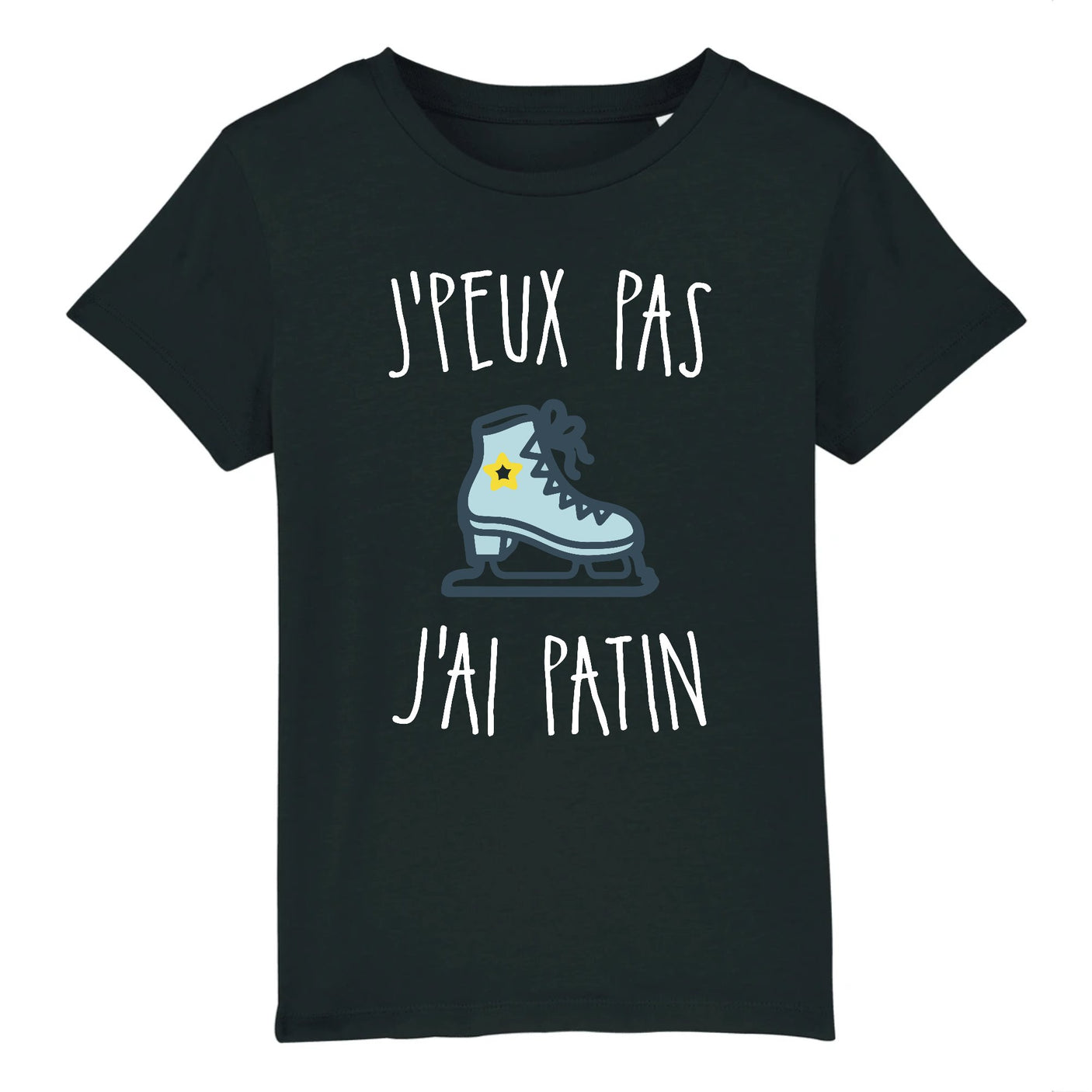 T-Shirt Enfant J'peux pas j'ai patin