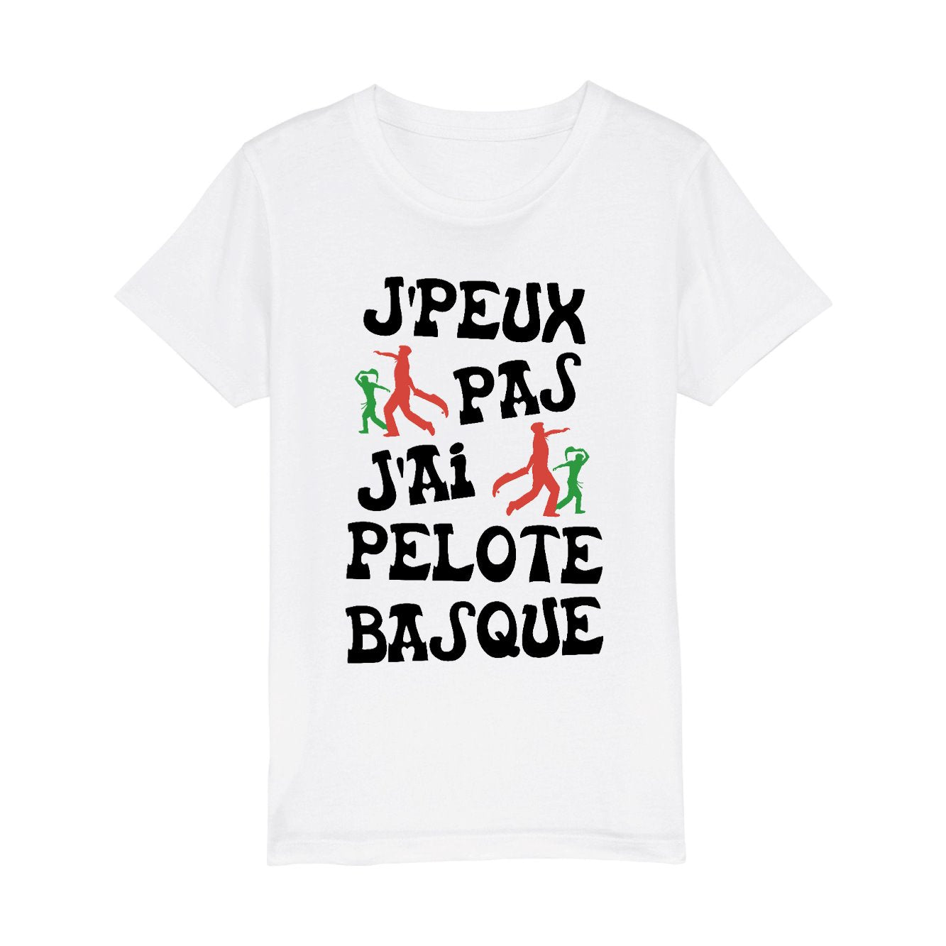 T-Shirt Enfant J'peux pas j'ai pelote basque