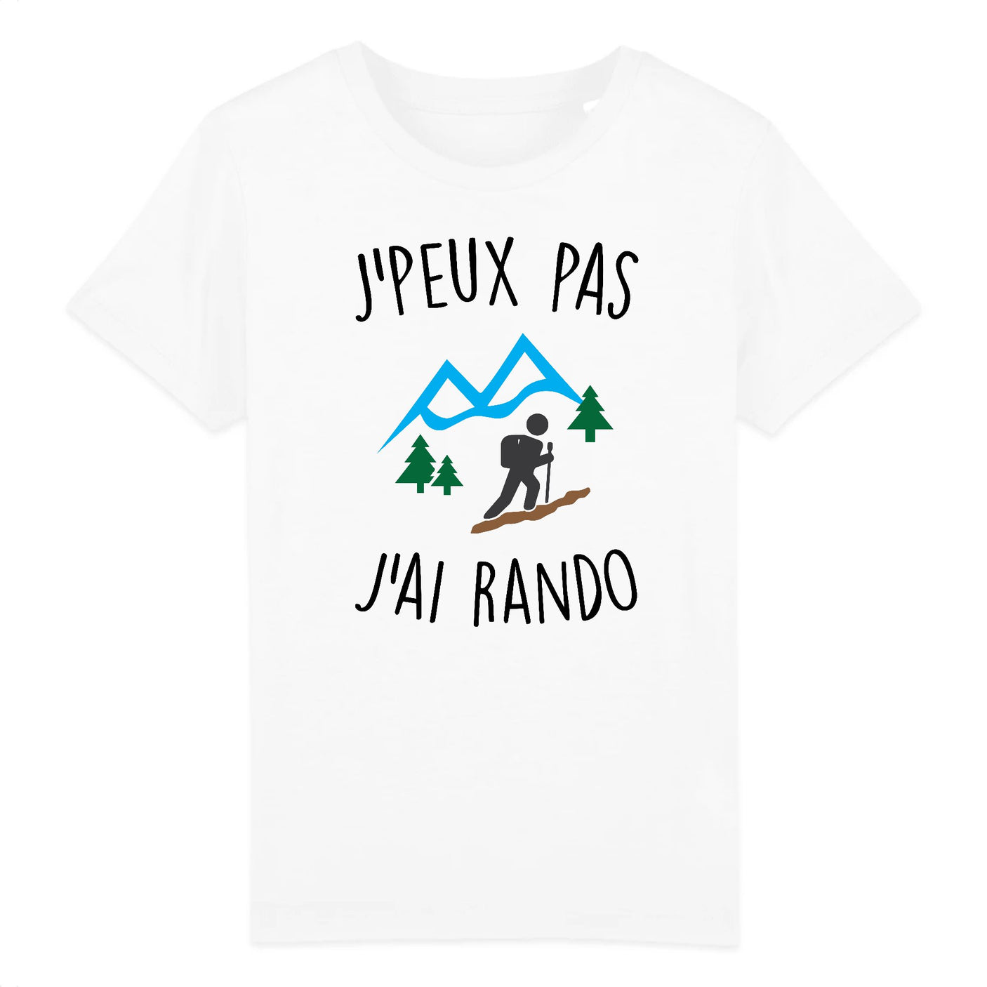 T-Shirt Enfant J'peux pas j'ai rando