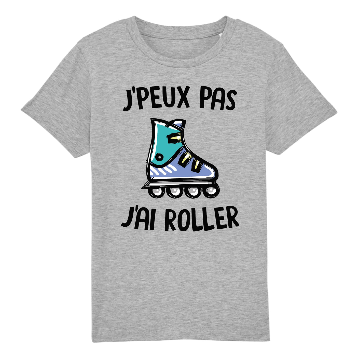 T-Shirt Enfant J'peux pas j'ai roller