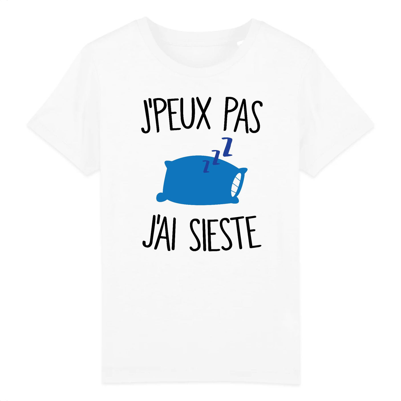 T-Shirt Enfant J'peux pas j'ai sieste