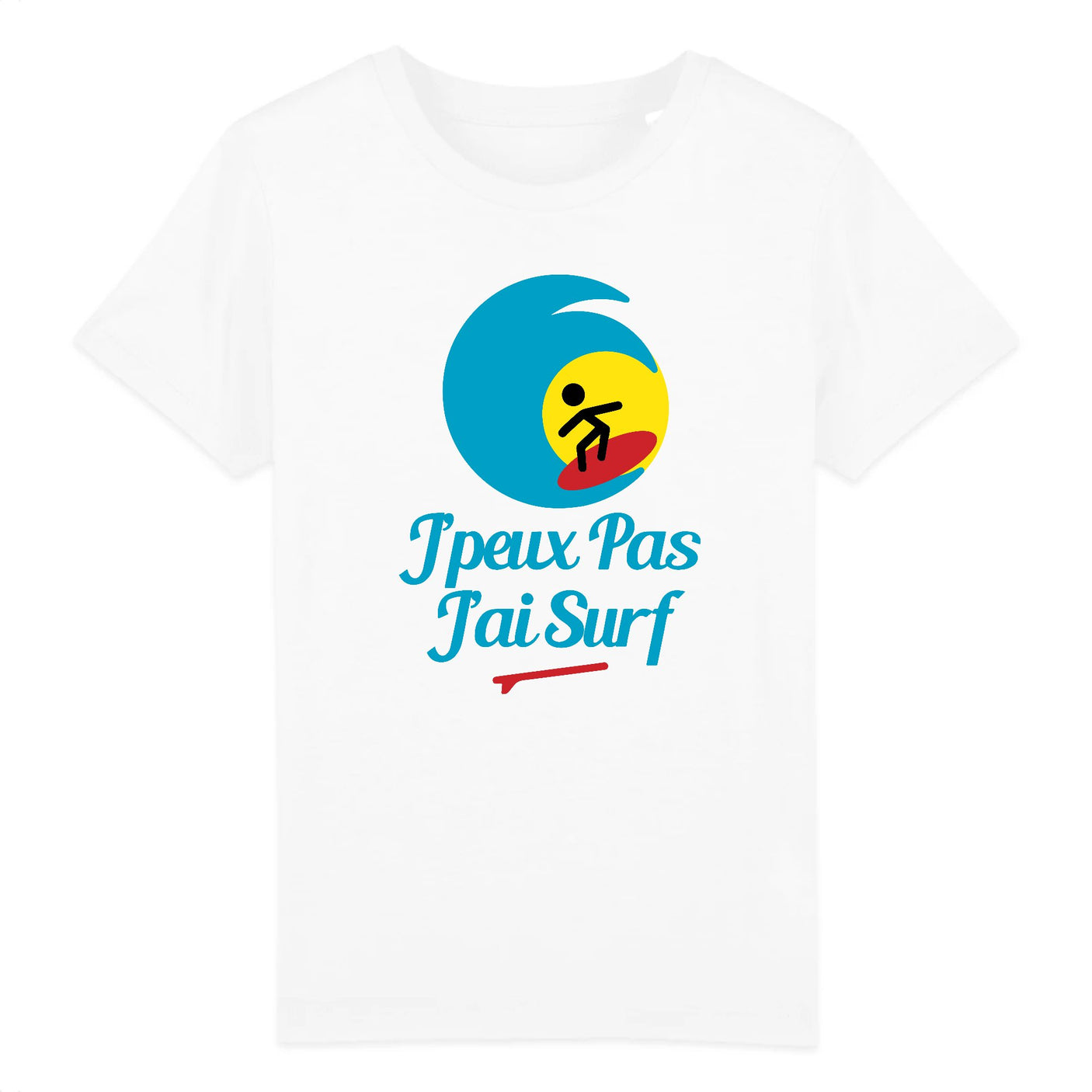 T-Shirt Enfant J'peux pas j'ai surf