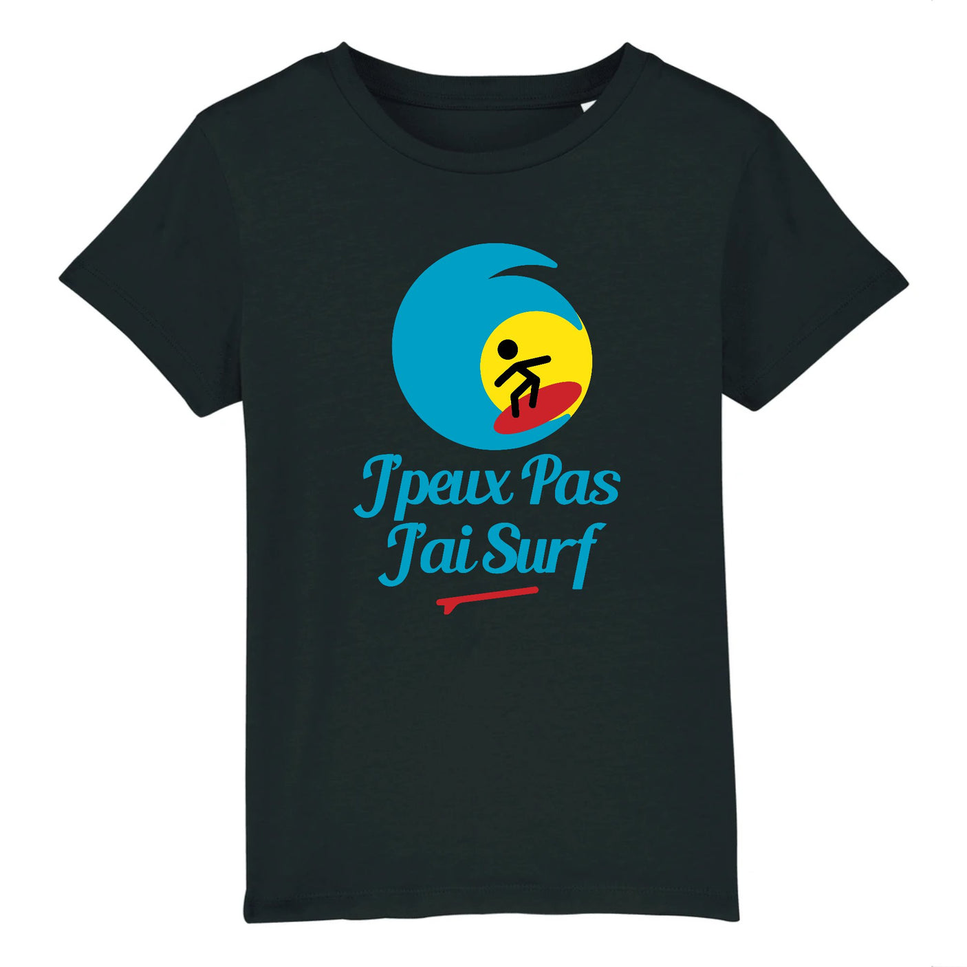 T-Shirt Enfant J'peux pas j'ai surf