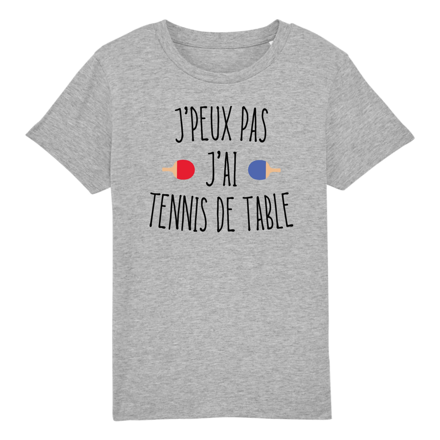 T-Shirt Enfant J'peux pas j'ai tennis de table