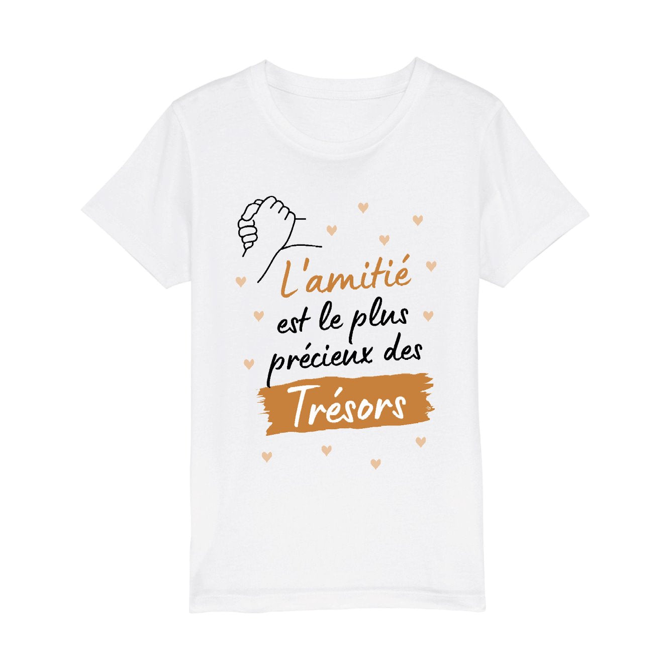 T-Shirt Enfant L'amitié le plus précieux des trésors