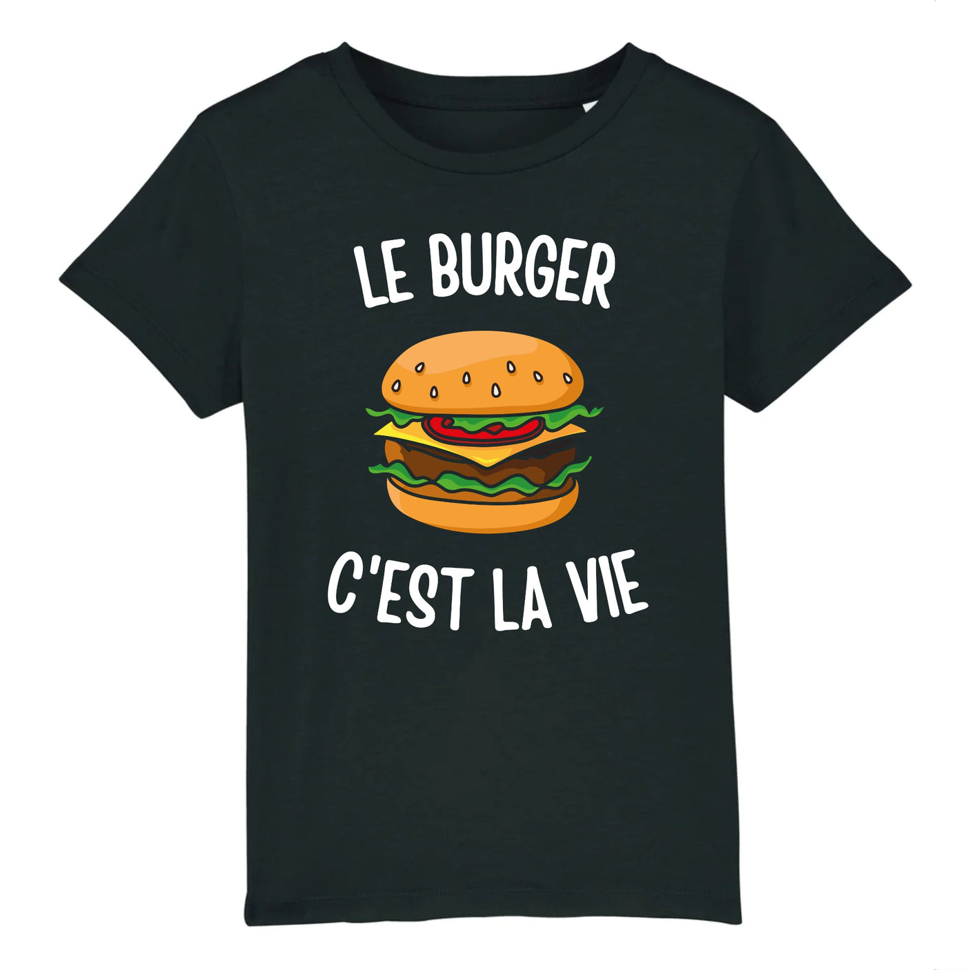 T-Shirt Enfant Le burger c'est la vie