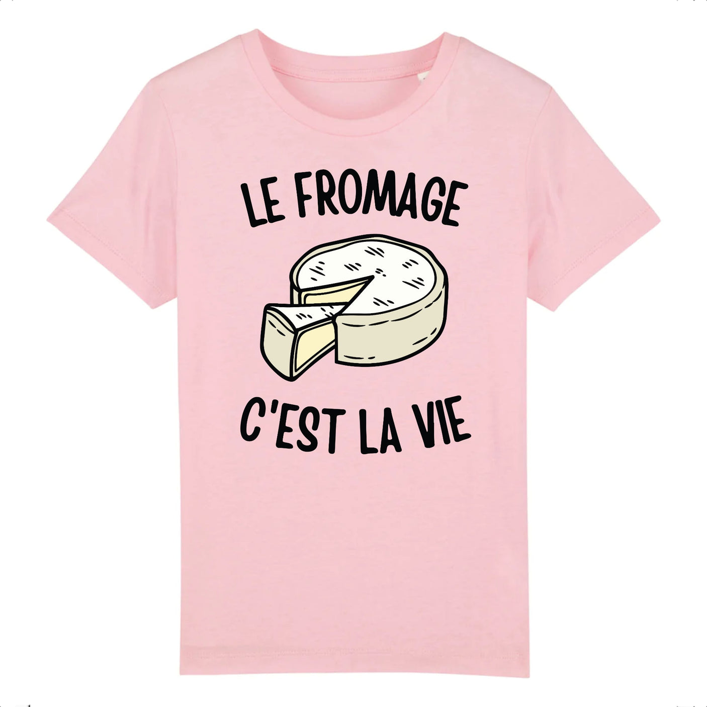 T-Shirt Enfant Le fromage c'est la vie