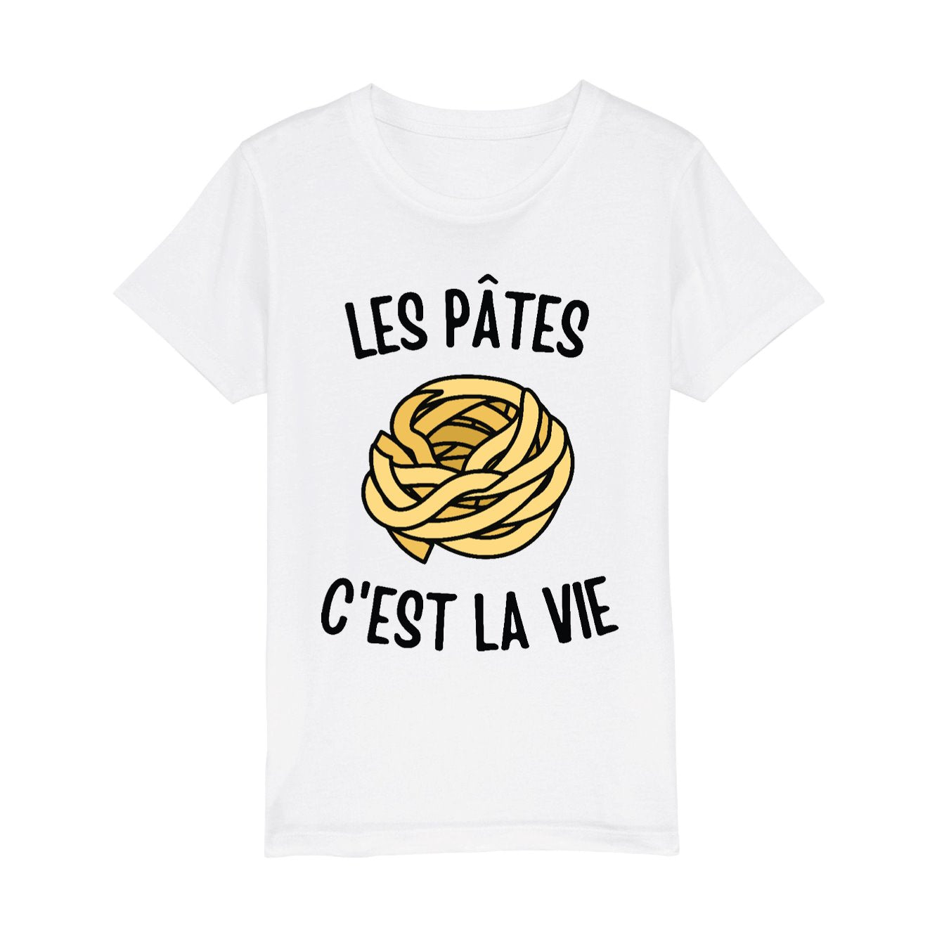 T-Shirt Enfant Les pâtes c'est la vie