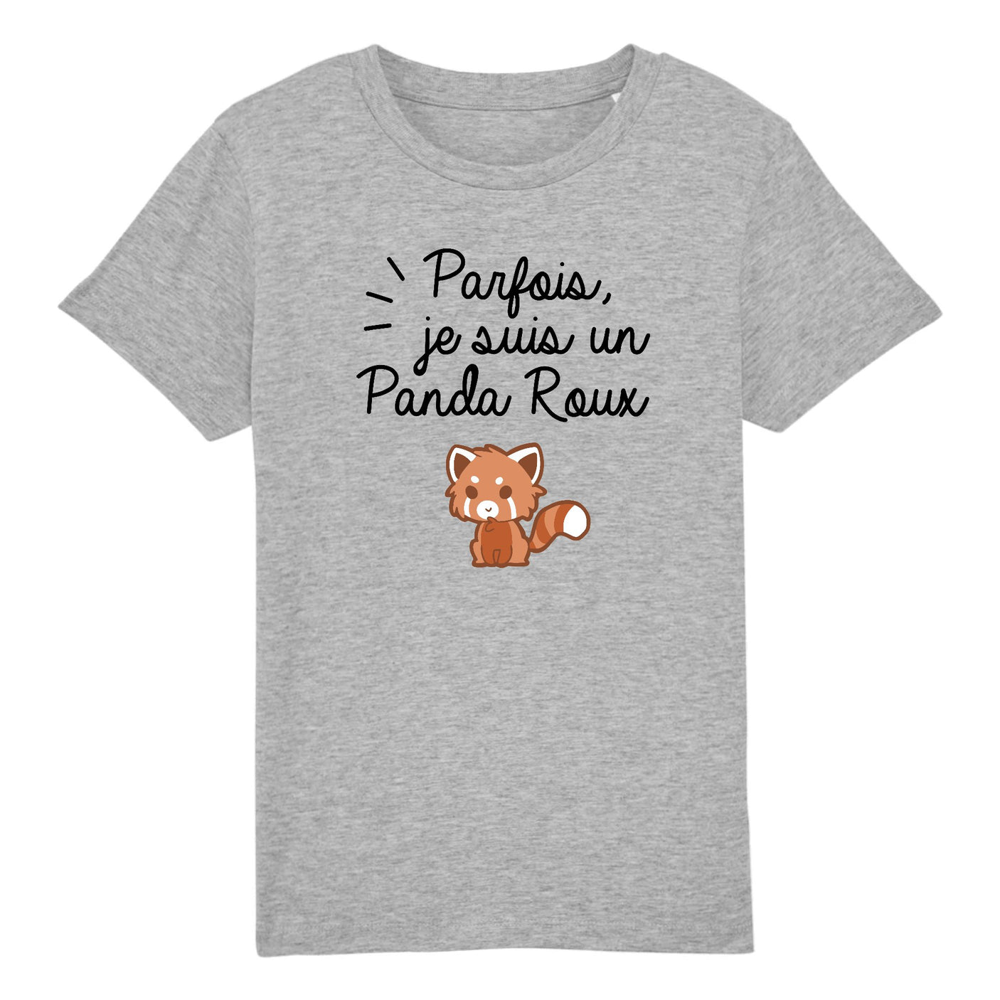 T-Shirt Enfant Panda roux