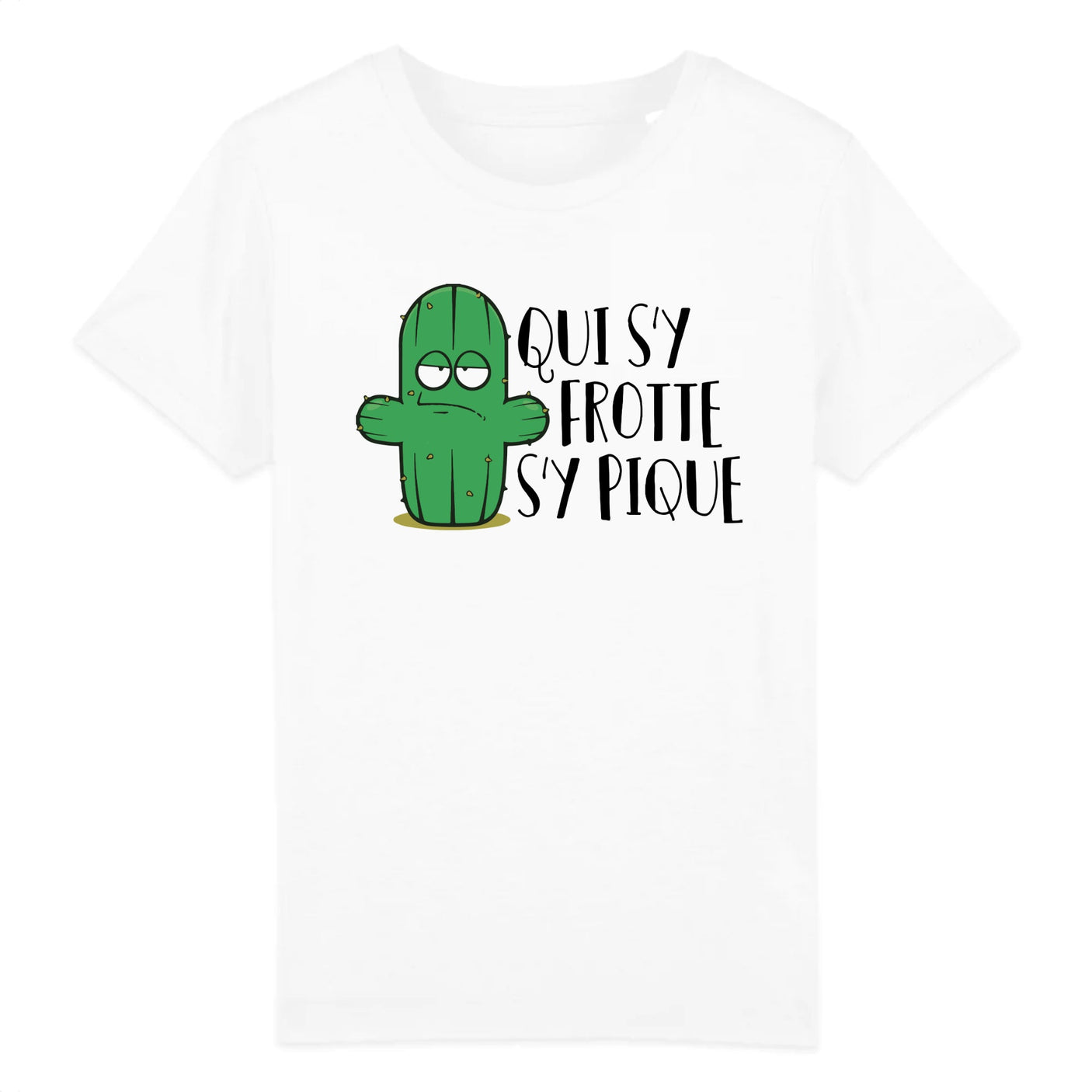 T-Shirt Enfant Qui s'y frotte s'y pique