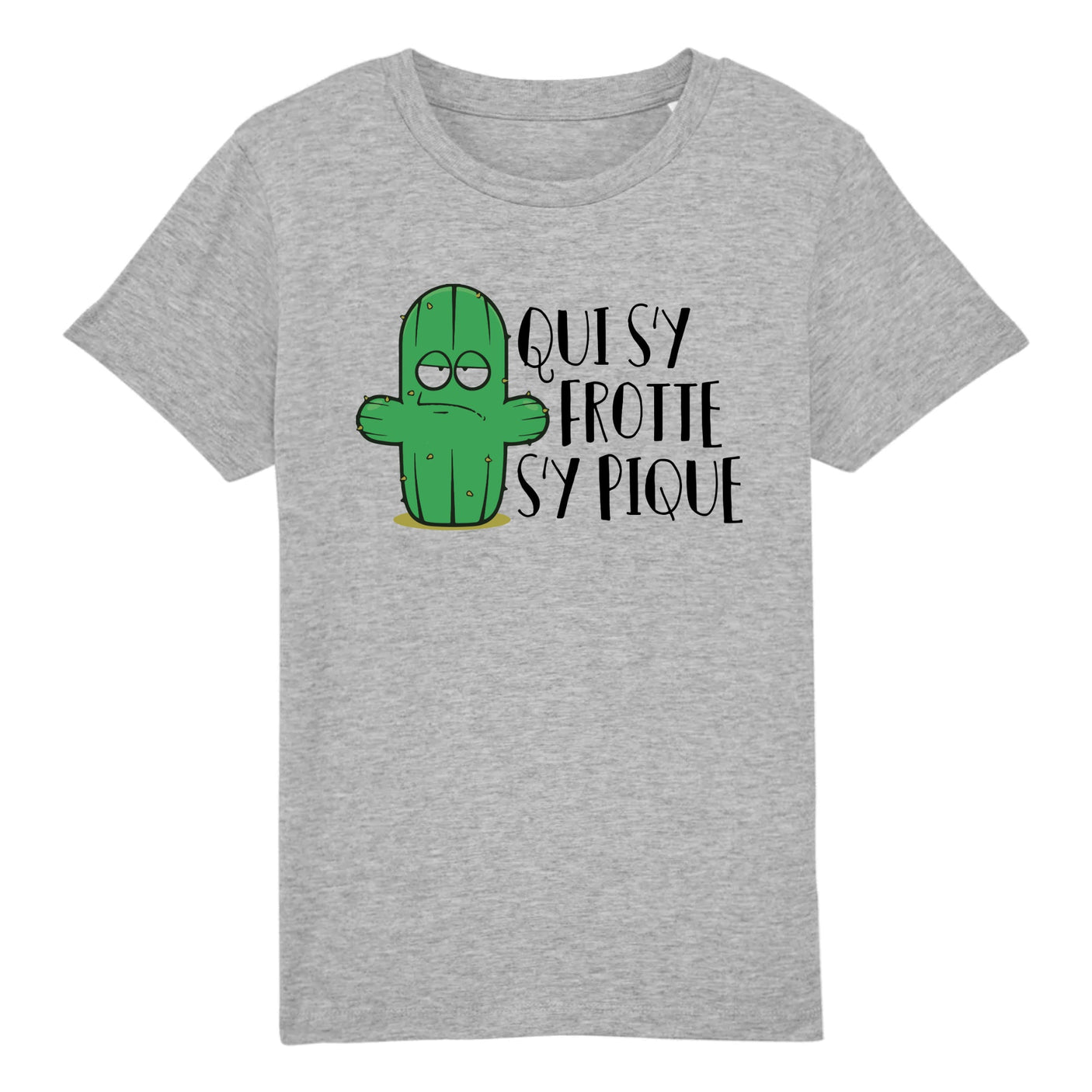 T-Shirt Enfant Qui s'y frotte s'y pique
