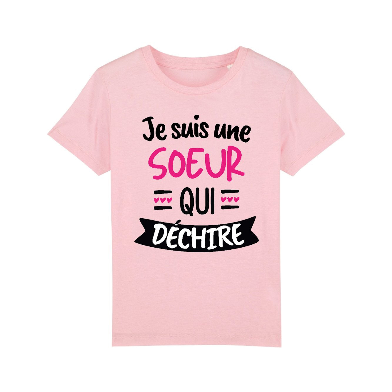 T-Shirt Enfant Soeur qui déchire
