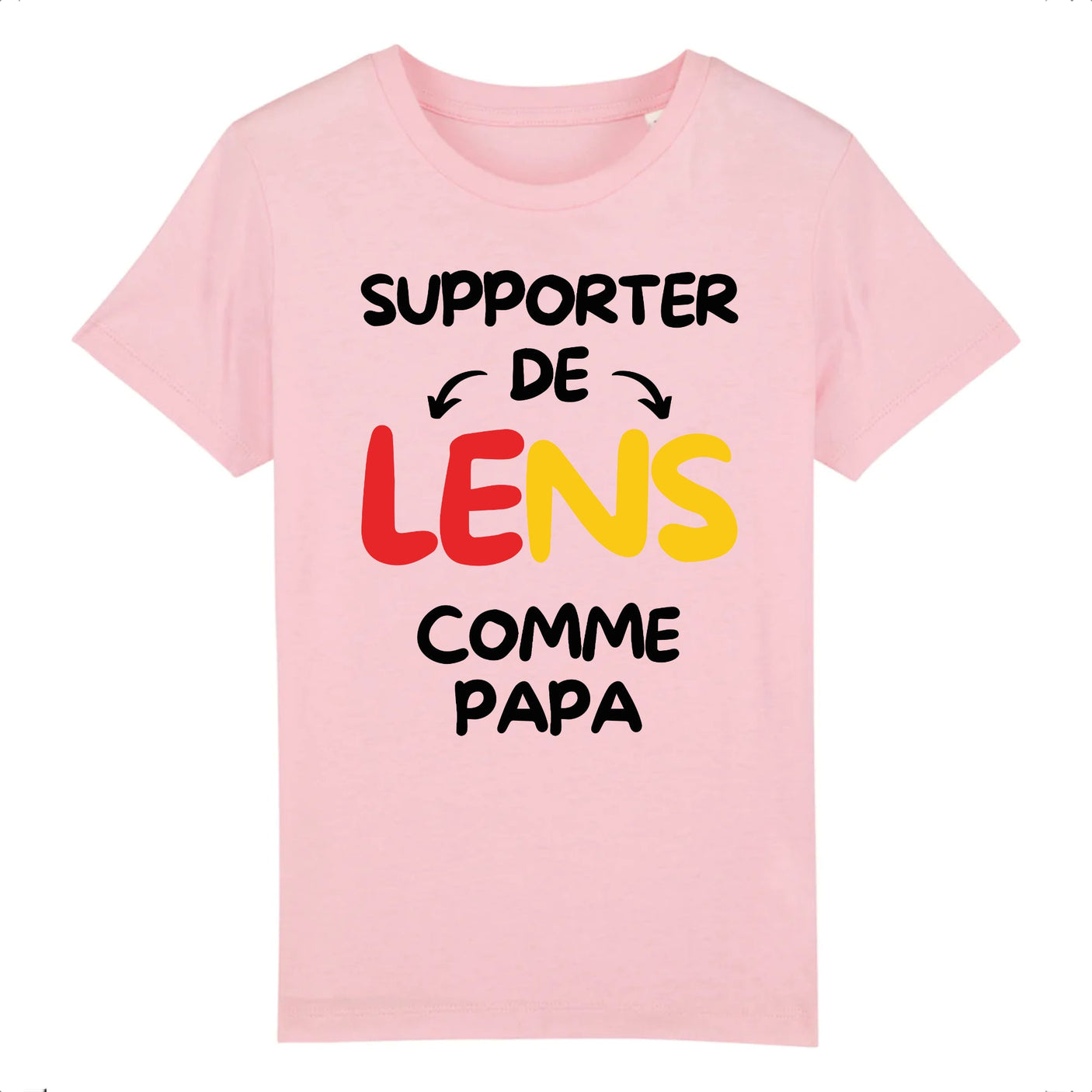T-Shirt Enfant Supporter de Lens comme papa