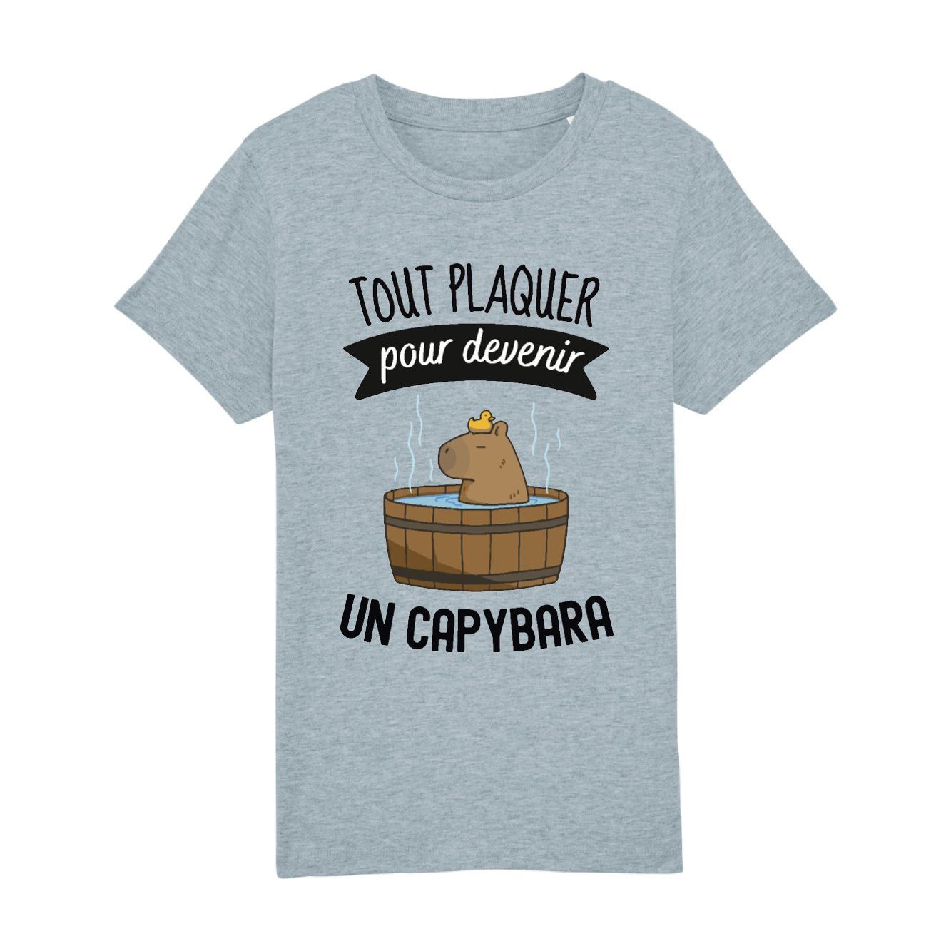 T-Shirt Enfant Tout plaquer pour devenir un capybara