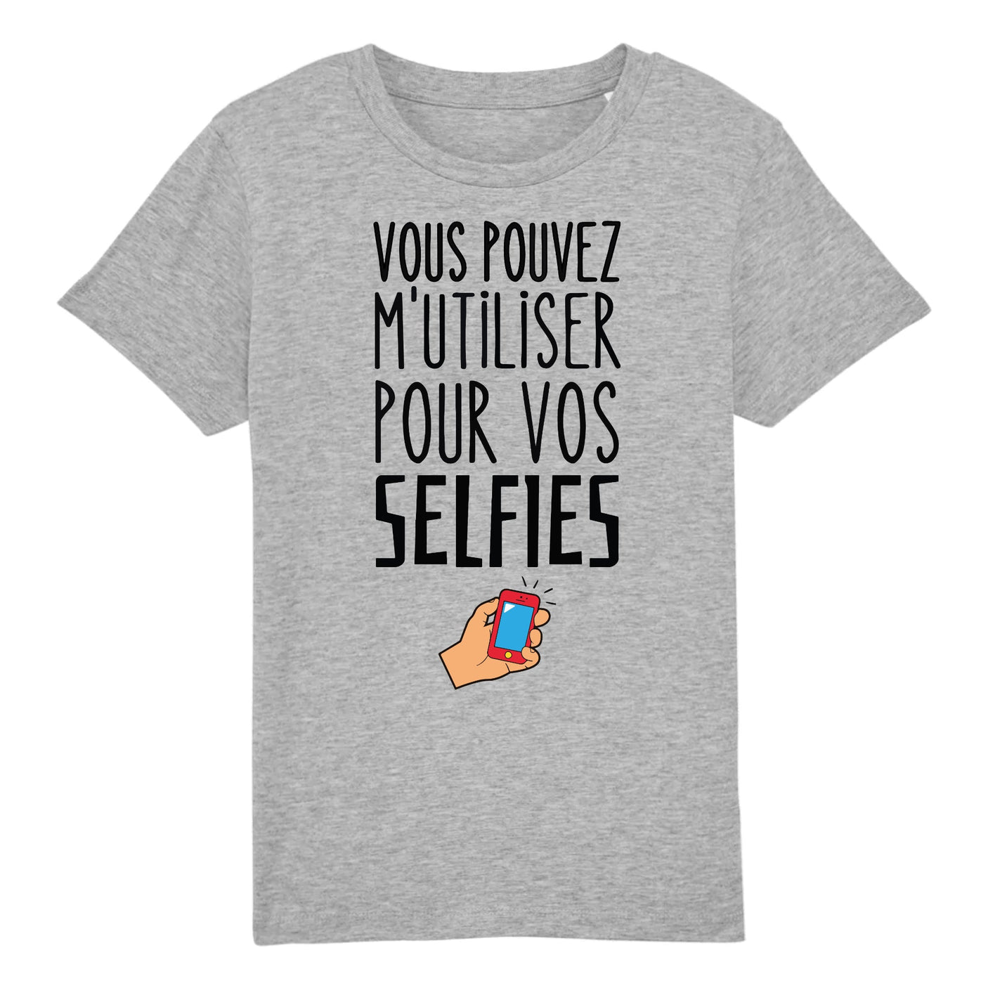 T-Shirt Enfant Vous pouvez m'utiliser pour vos selfies